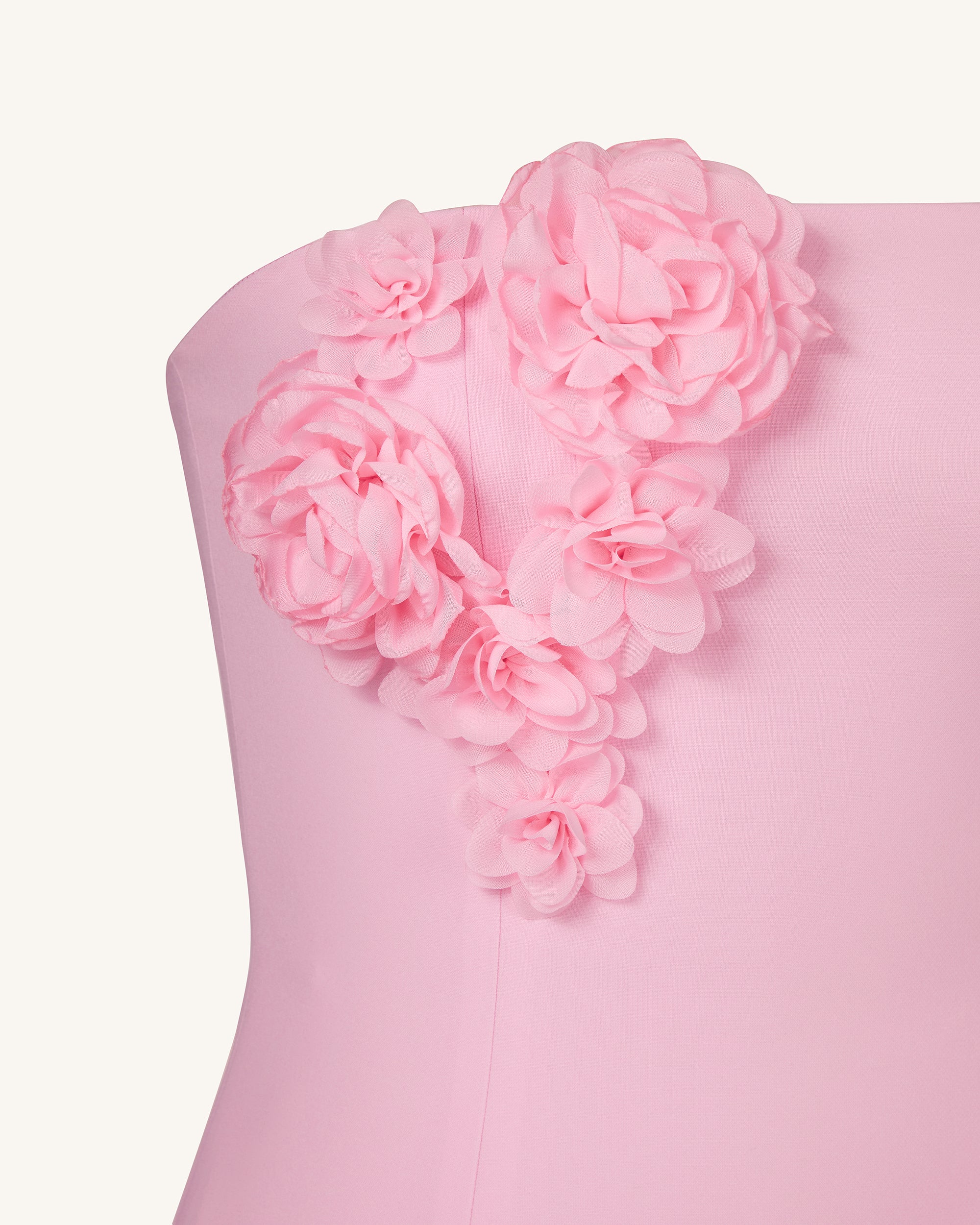 Petal Perfection Cocktail Dress - Pink - FASHION NOB