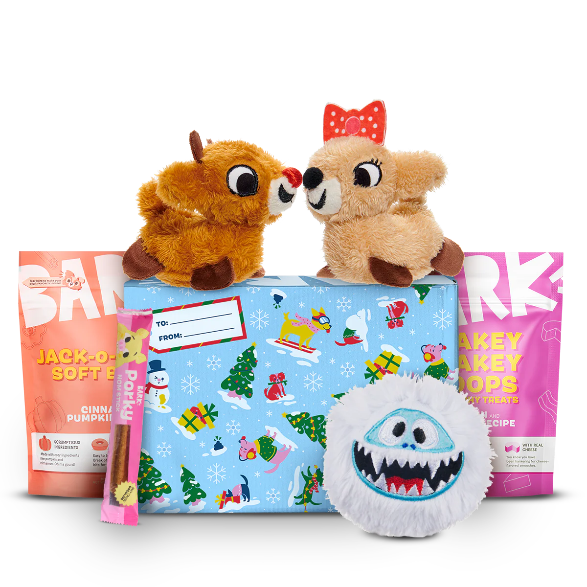 Rudolph® Holiday Gift BarkBox