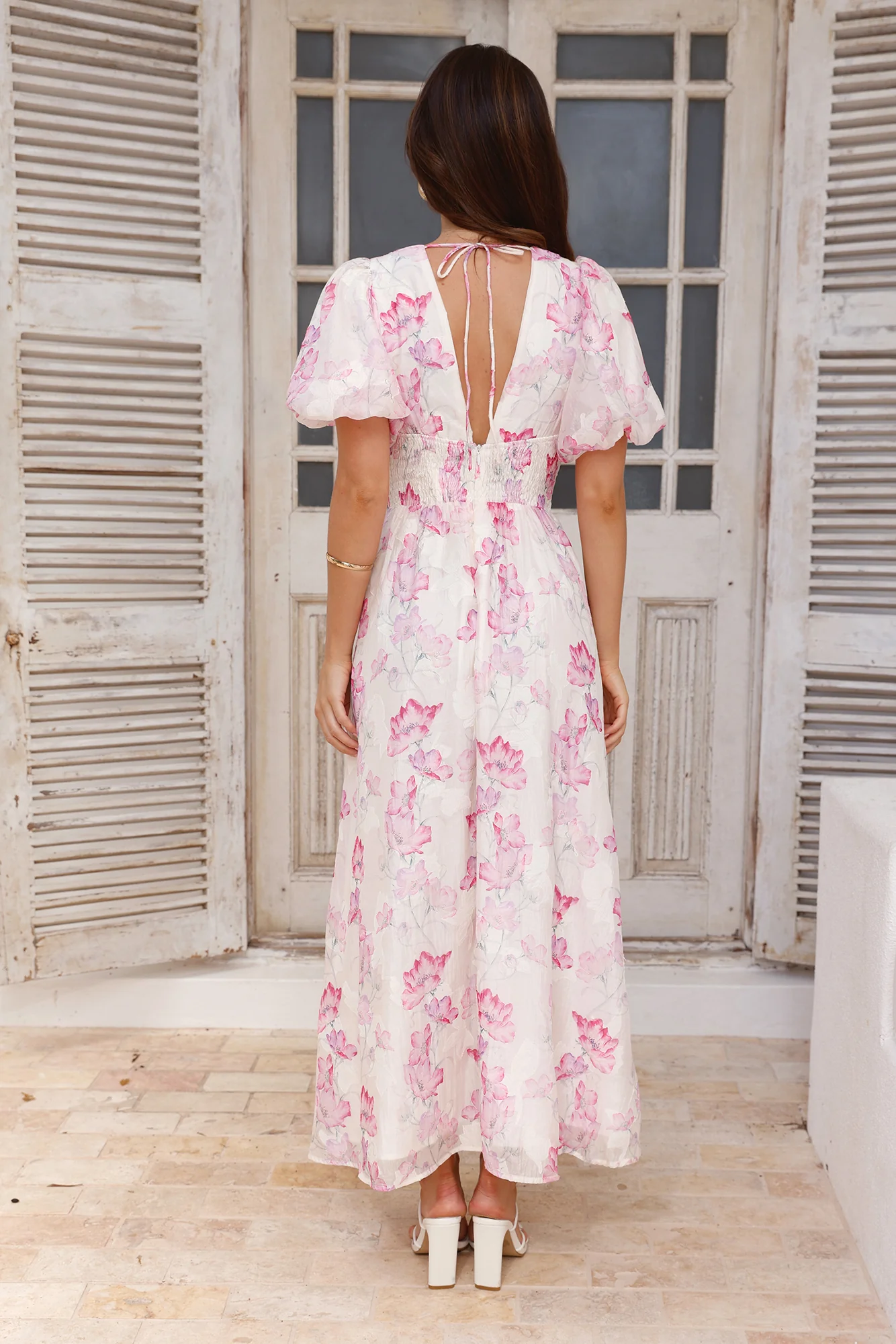 One To Love Maxi Dress White - luluinthesky