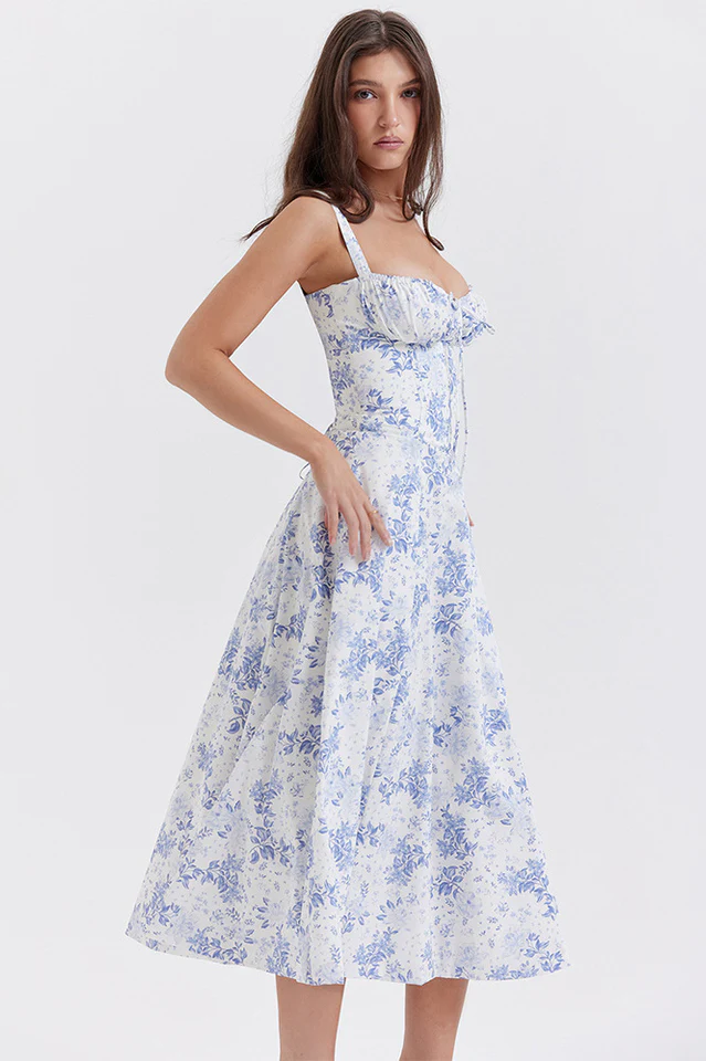 Carmen Bustier Sundress