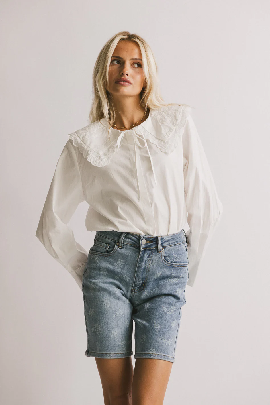 Matea Collared Blouse