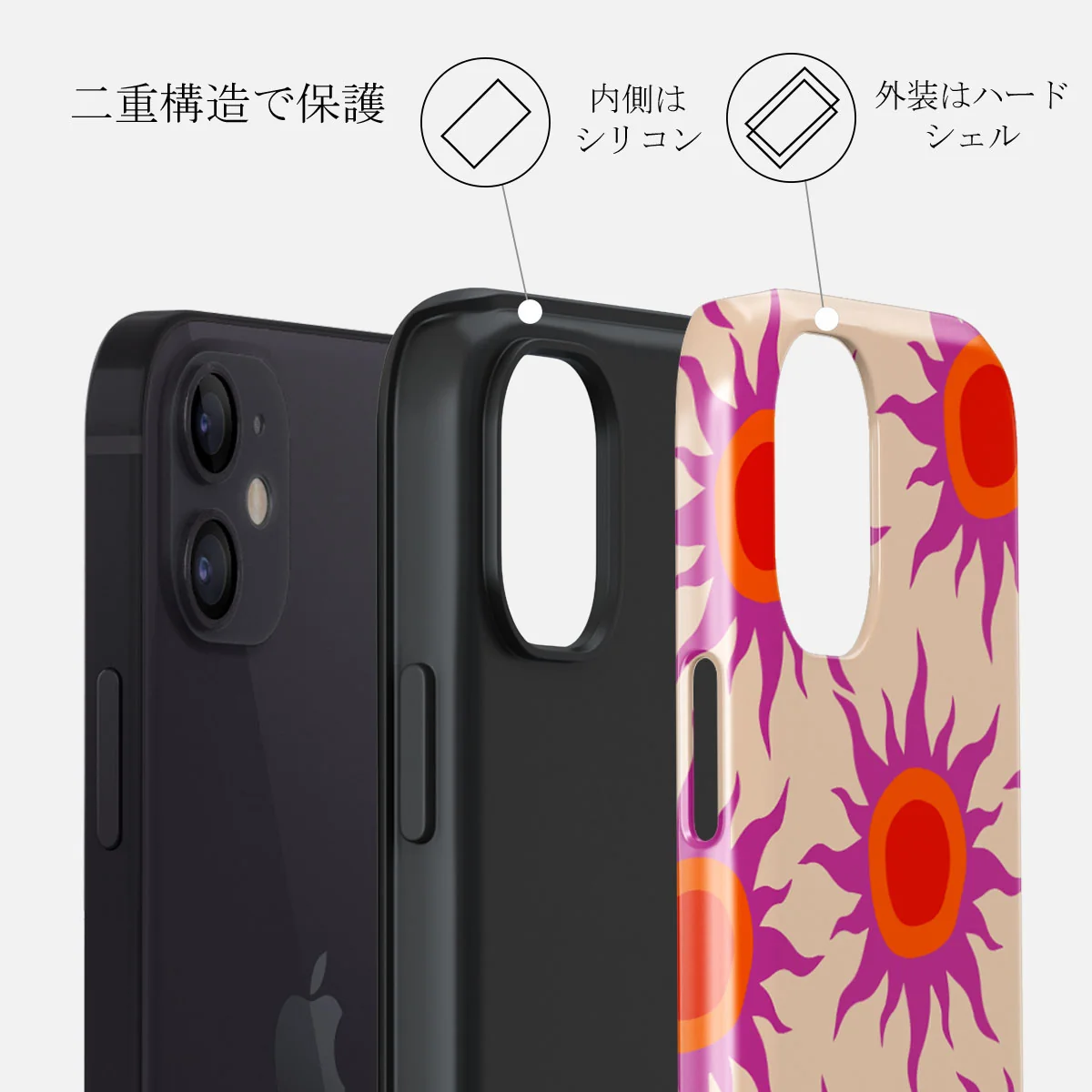 Sunset Glow - iPhone 12 ケース