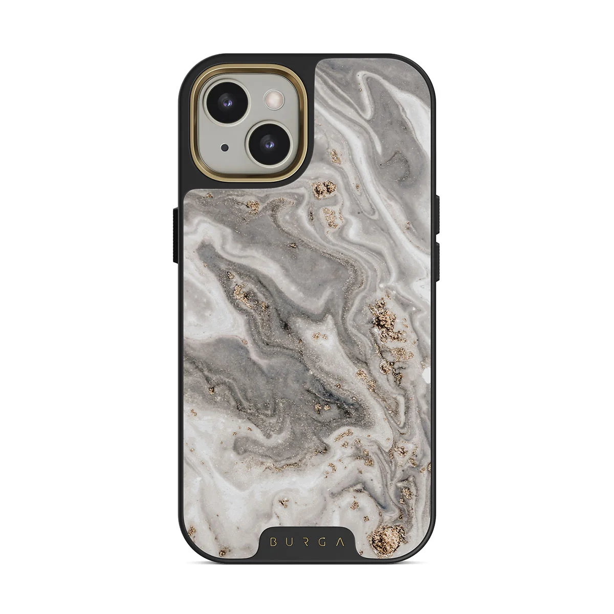 Snowstorm - Grey Marble iPhone 13 ケース