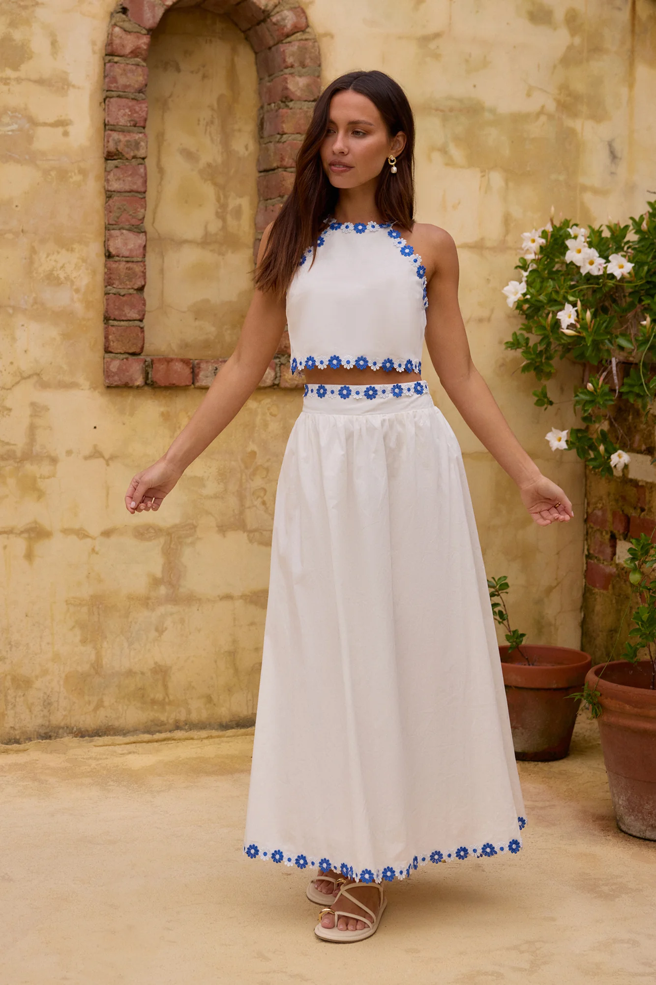 Nicola Rose Set White - luluinthesky