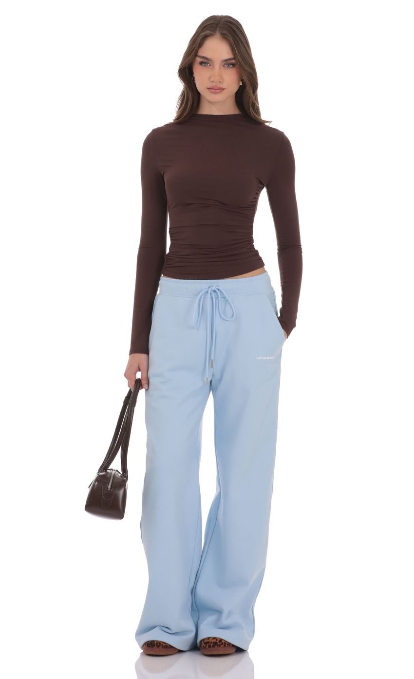 Lucy Sweatpants in Blue