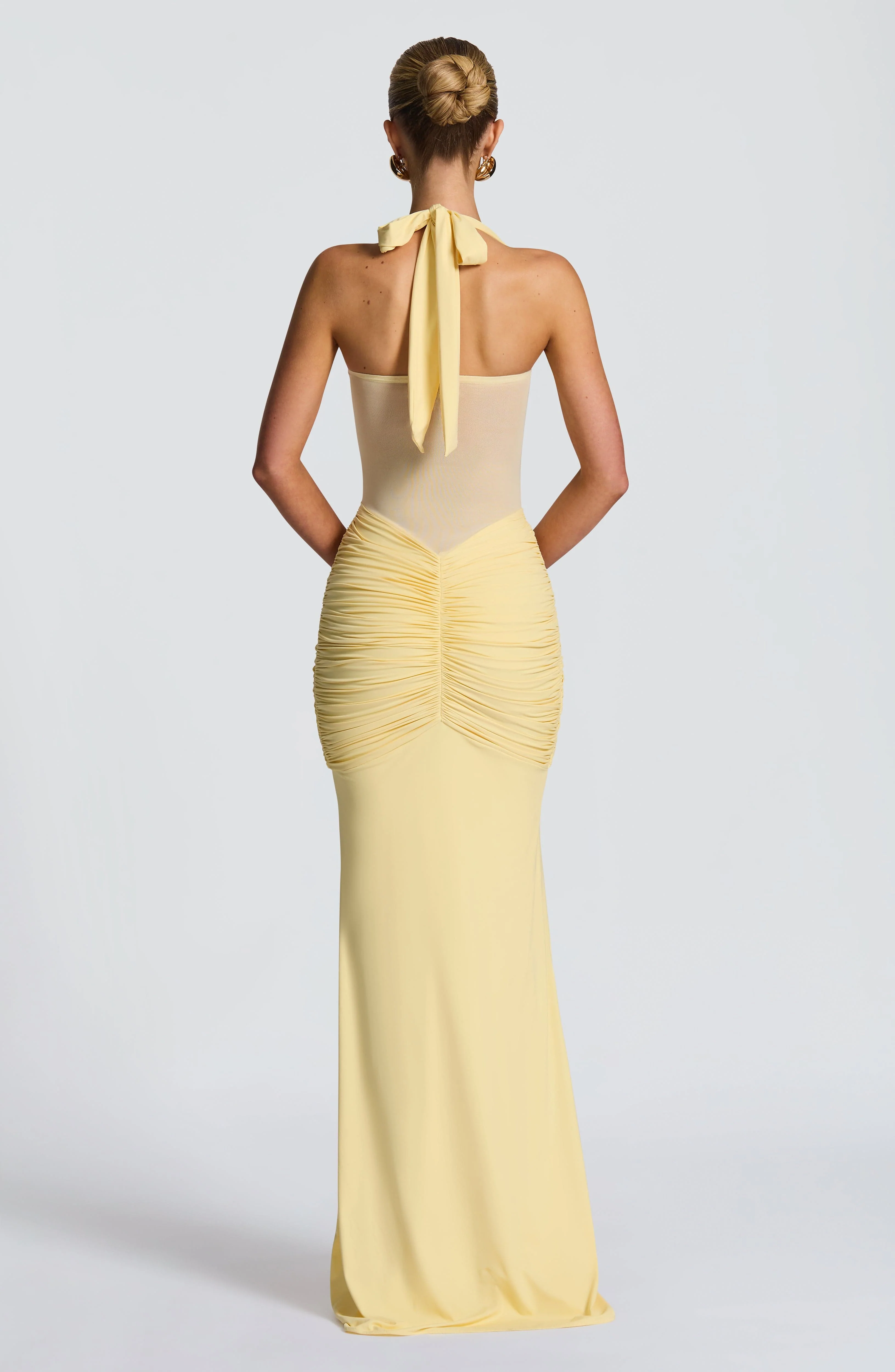 Vixen Maxi Dress - Lemon