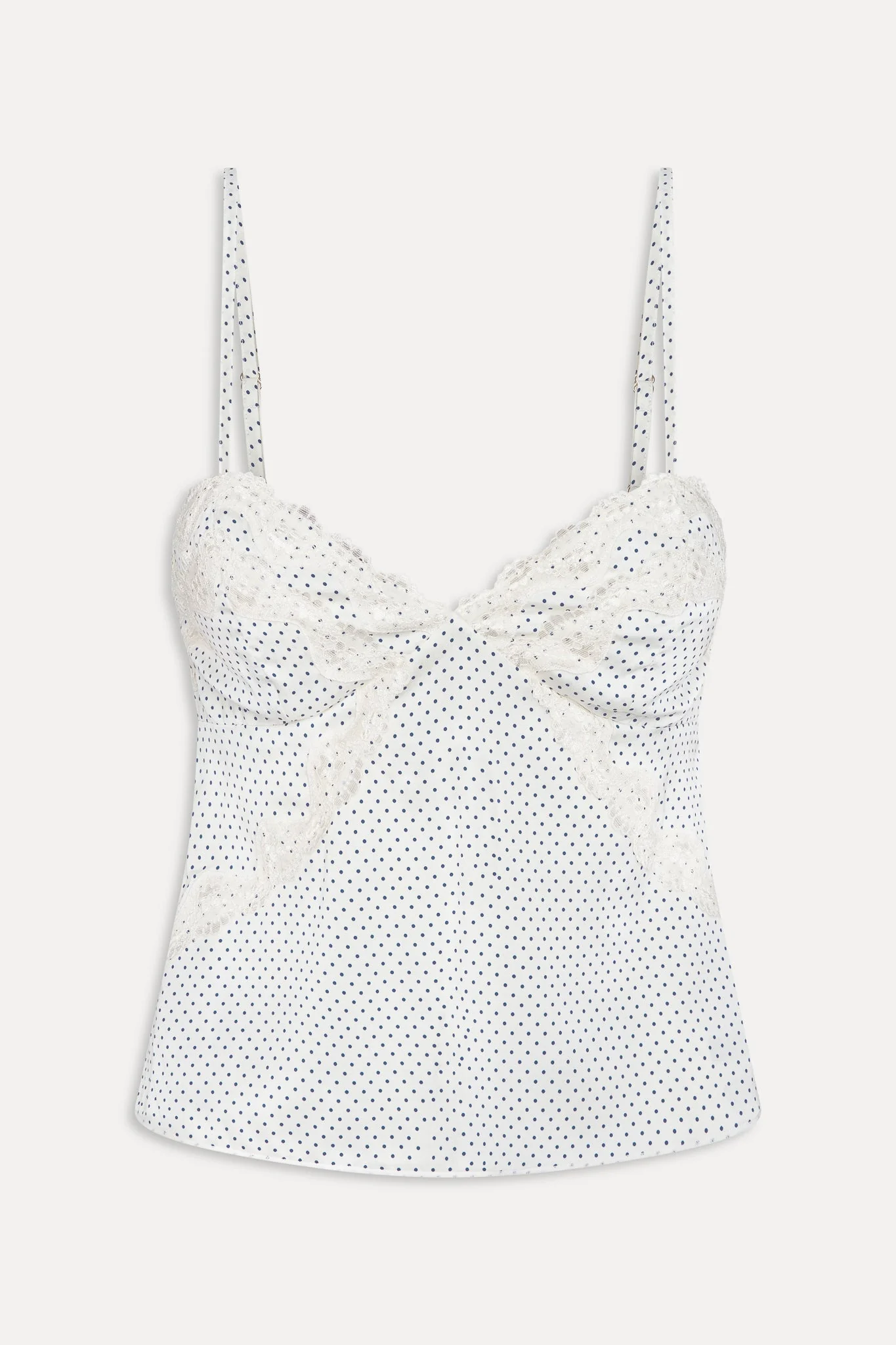 Laura Silk Camisole - French Pearl