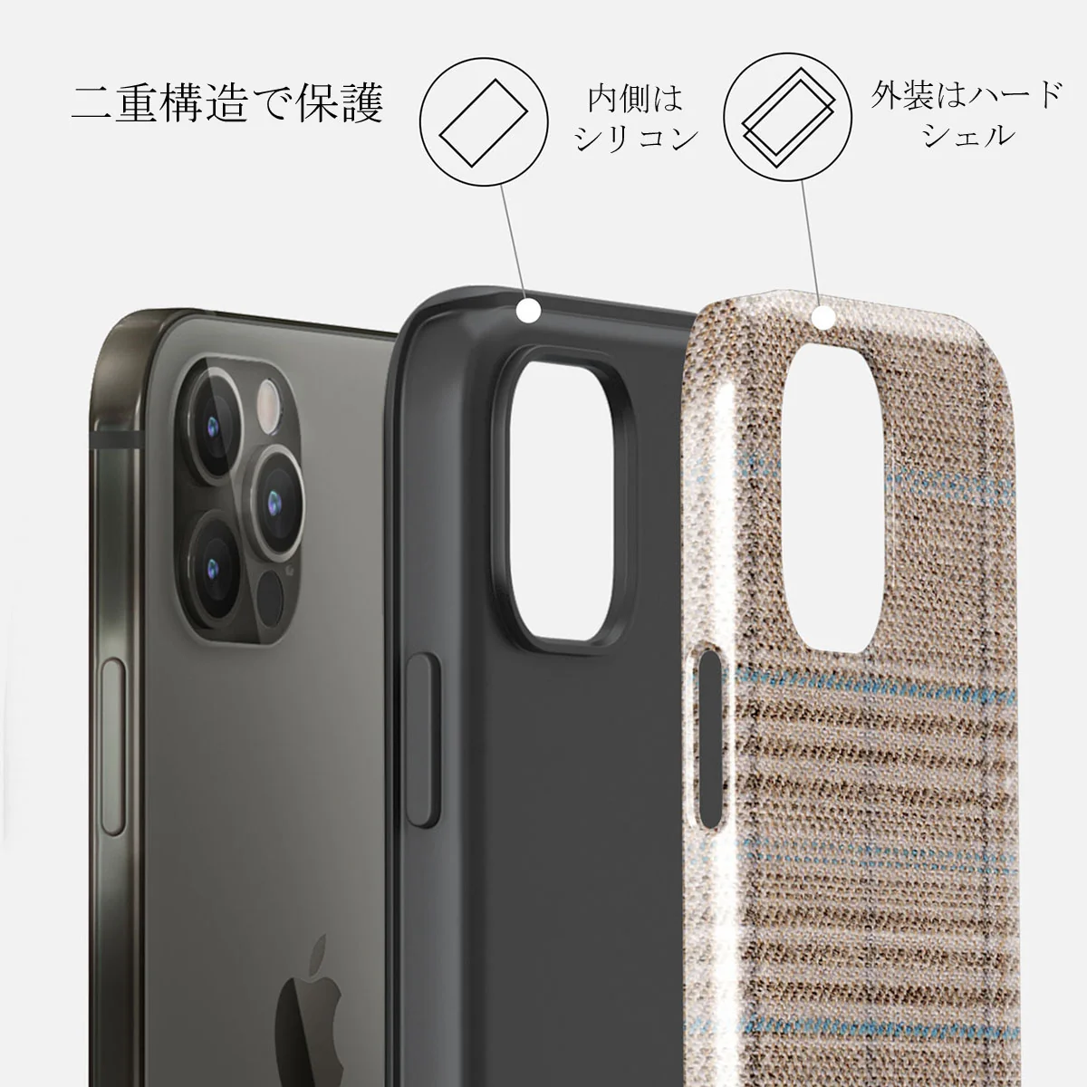 Cosy Sweater - Fall iPhone 12 Pro ケース