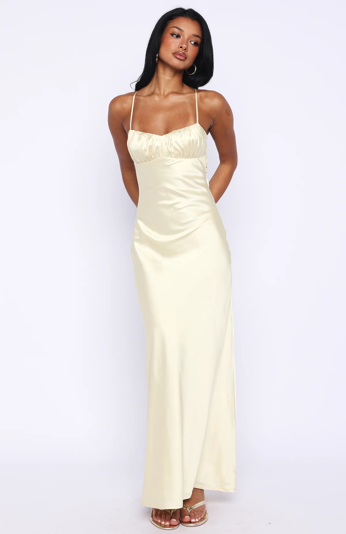 Change Locations Maxi Dress Lemon