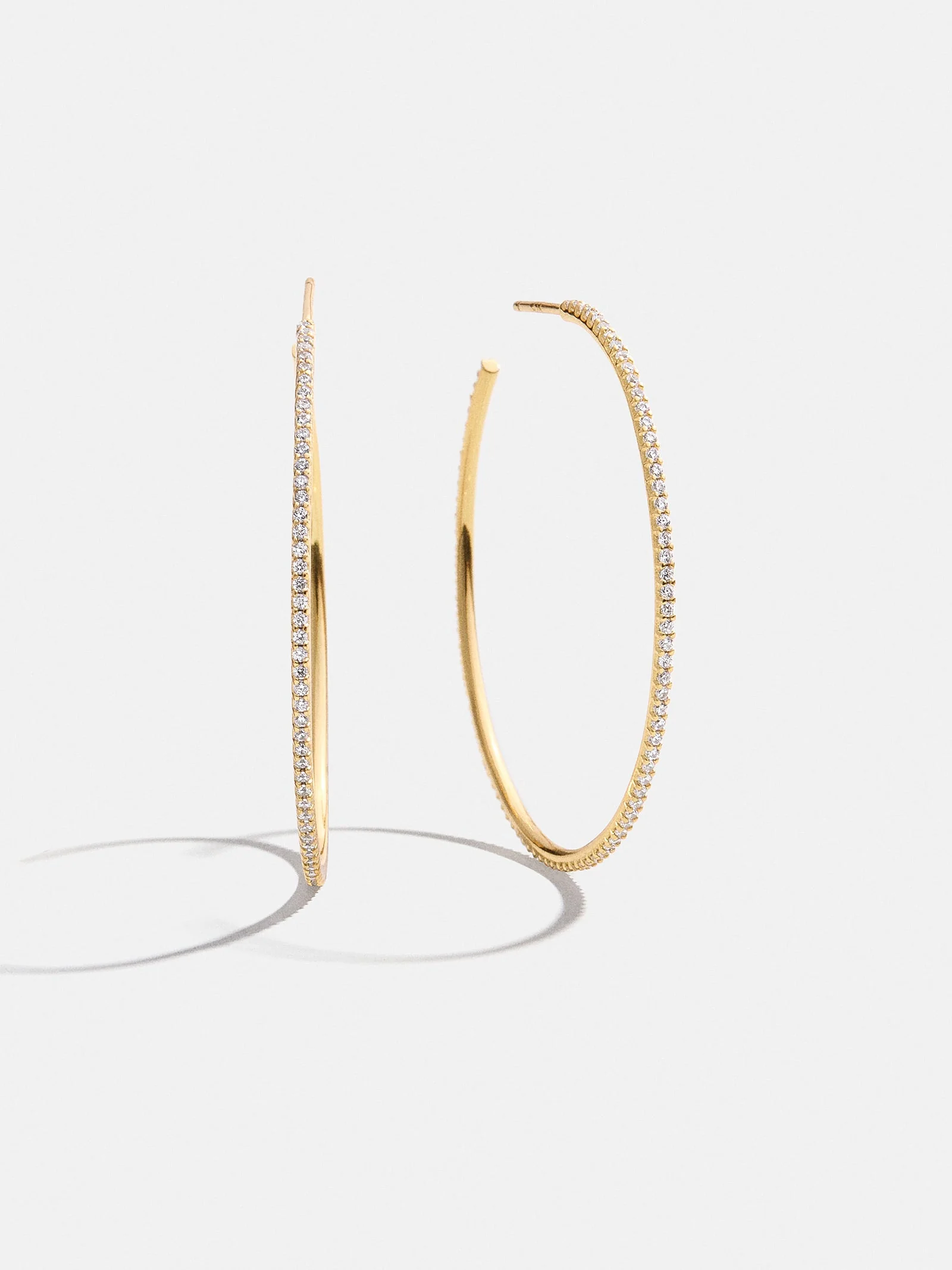 Niata 18K Gold Earrings - 40MM