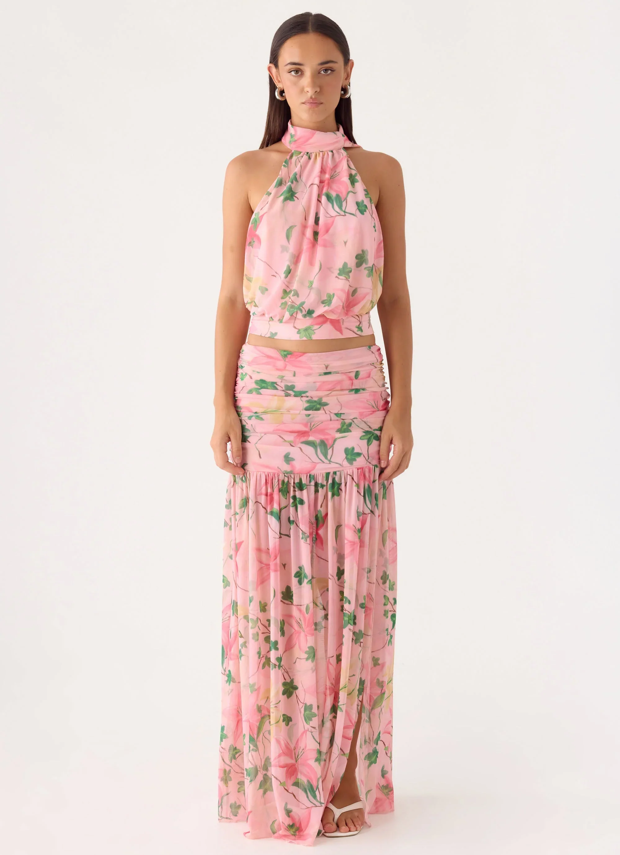 Cantrall Maxi Skirt - Blooming Spring