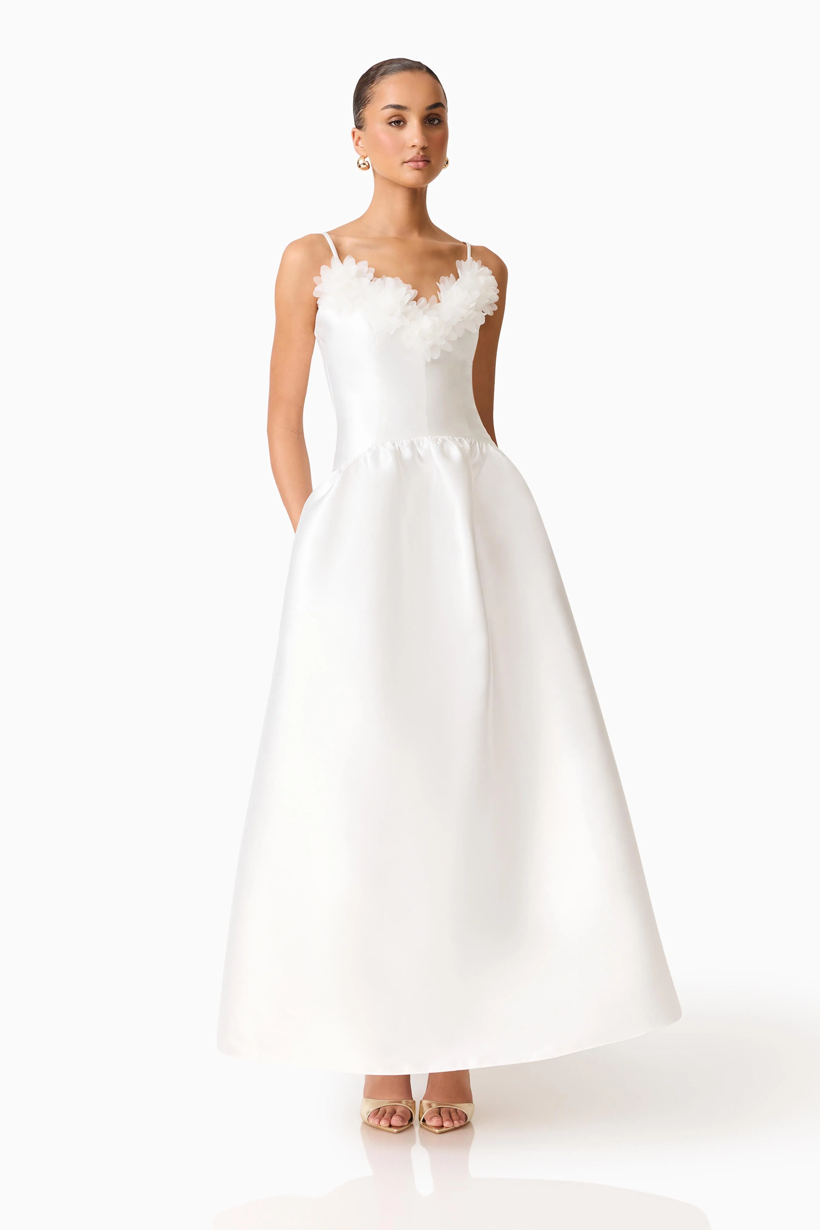 Tula Gown in White
