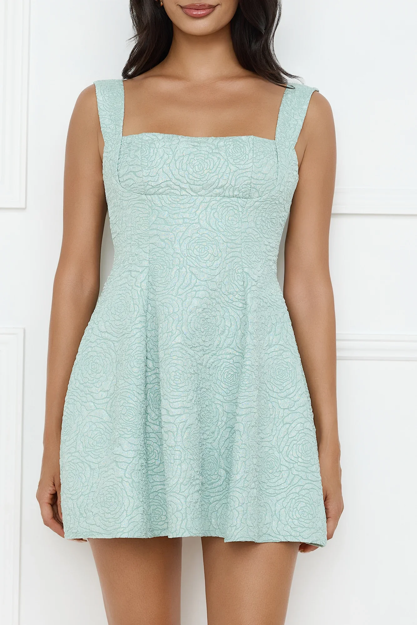 Madison Mini Dress Sage