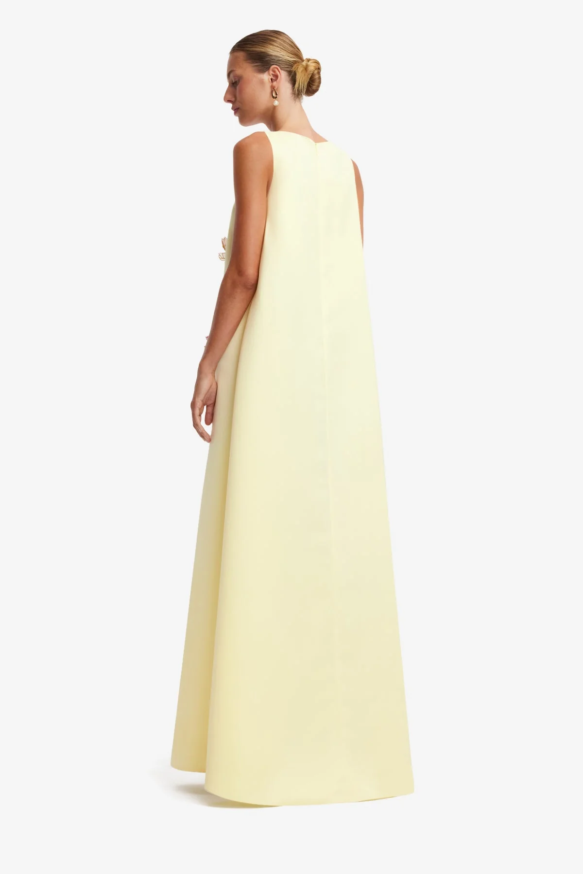 Charlene Appliqué Gown - Agapanthus Print