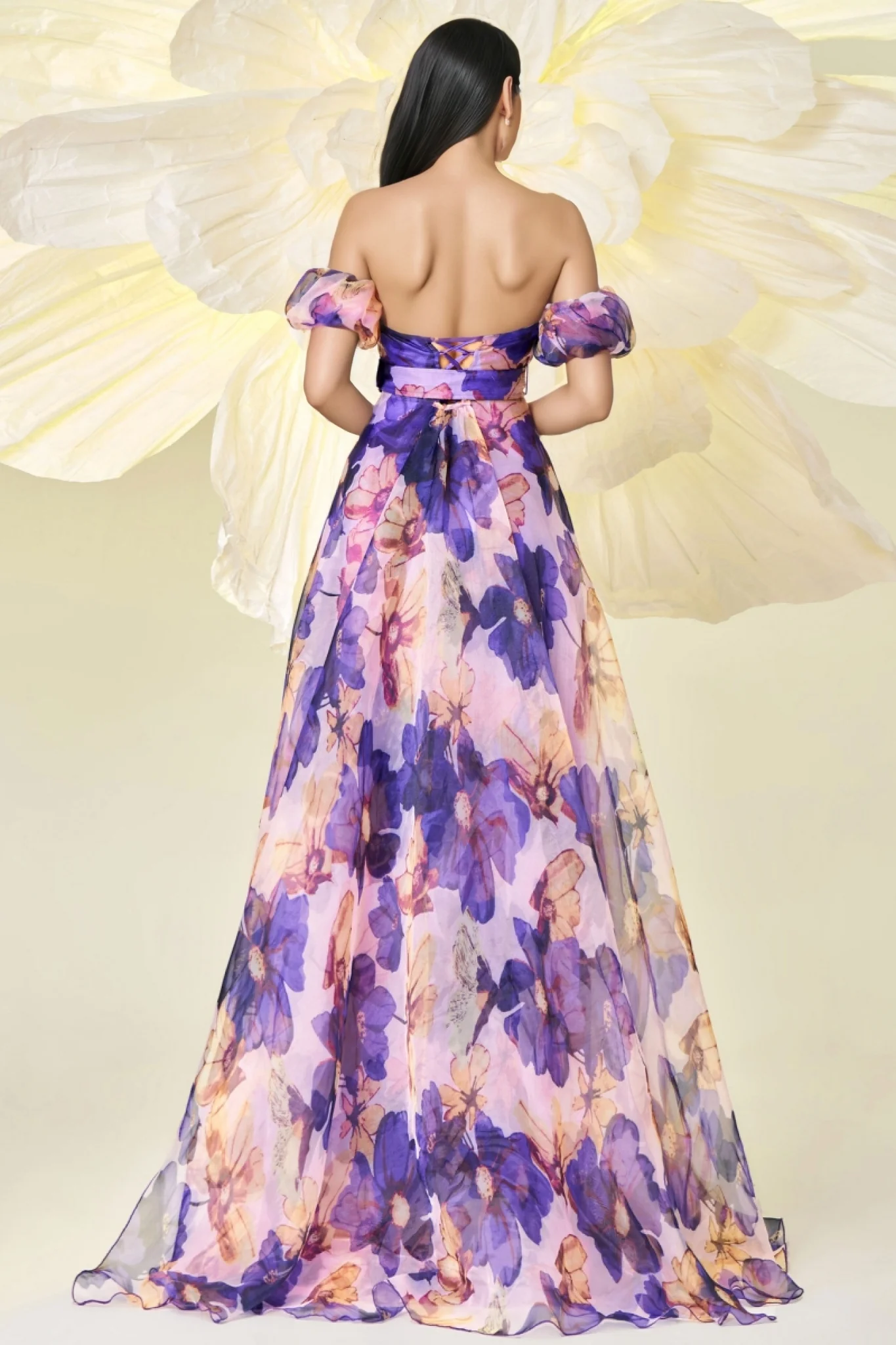Isabe One Neck Print Maxi Dress