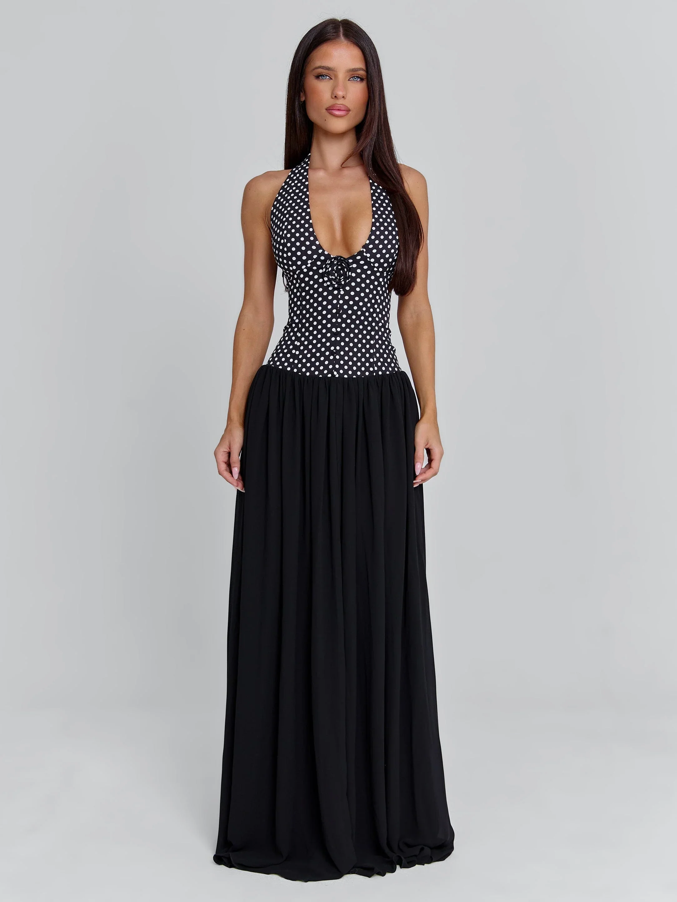 Ellapink RYLIE MAXI DRESS BLACK