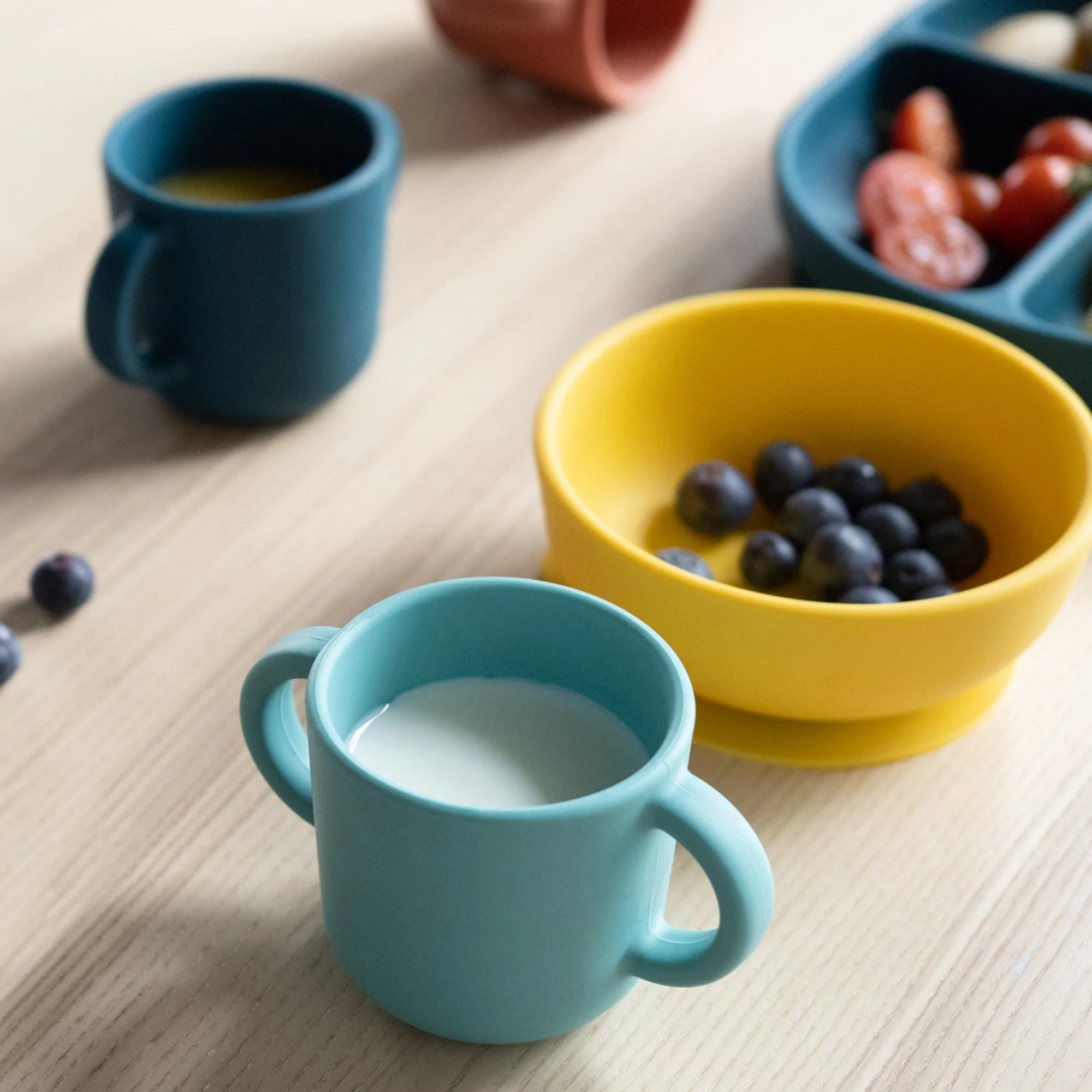 Vogeelle Silicone Training Cup Set - Blue Abyss / Lagoon