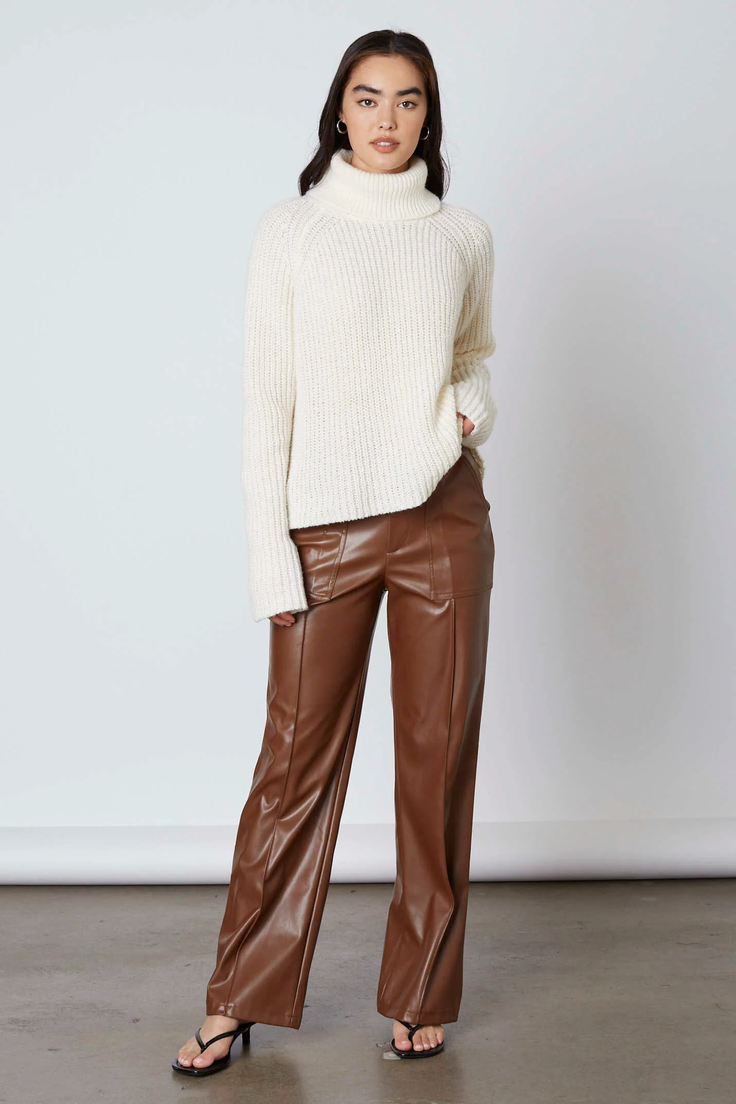 Faux Leather Pants