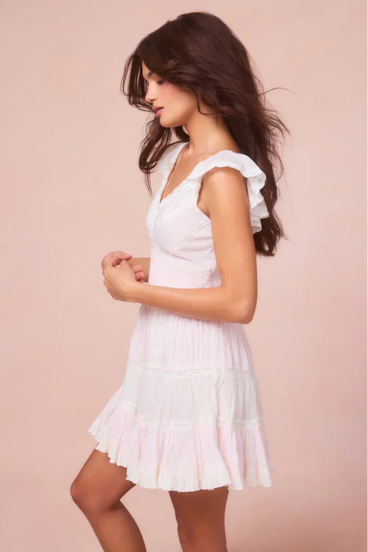 Presline Cotton Mini Dress - luluinthesky