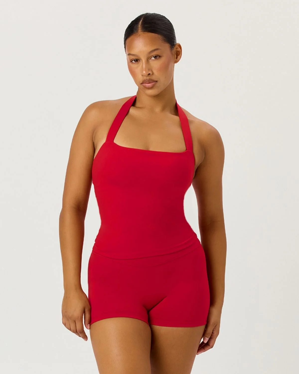 Serenity Halle Halter Tank | Chilli