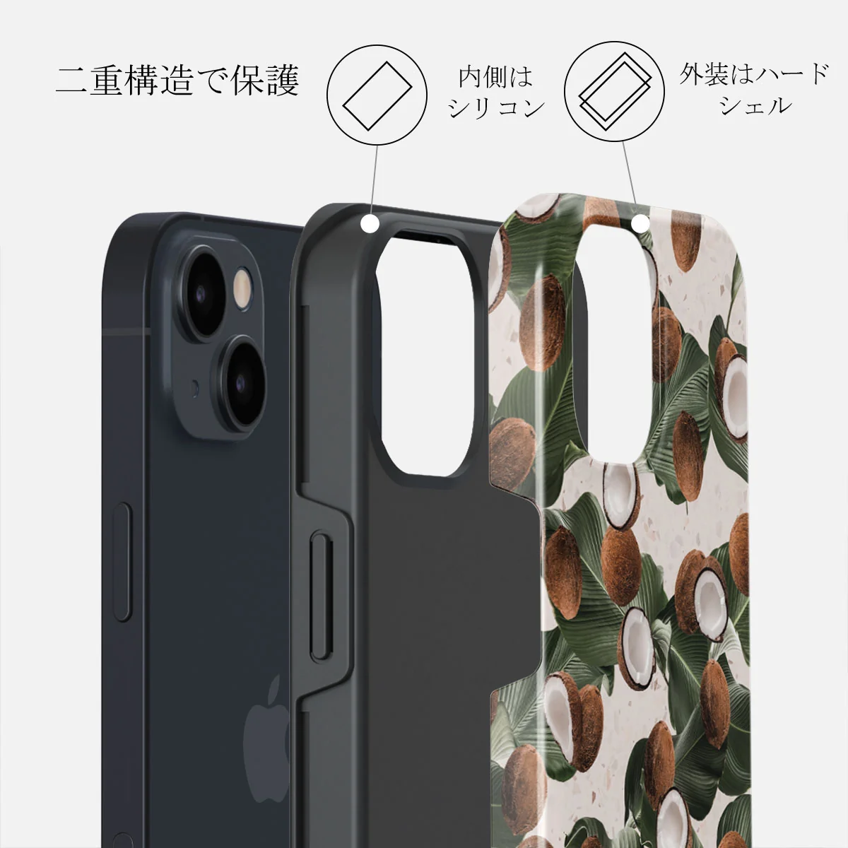 Coconut Crush - iPhone 13 Mini ケース
