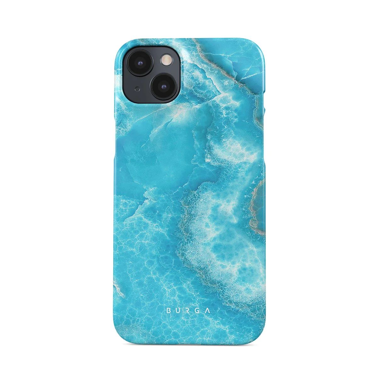Ocean Waves - Blue iPhone 14 Plus ケース