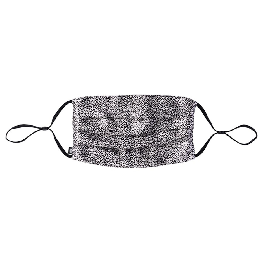 slip Face Coverings Osłona na twarz z czystego jedwabiu Leopard