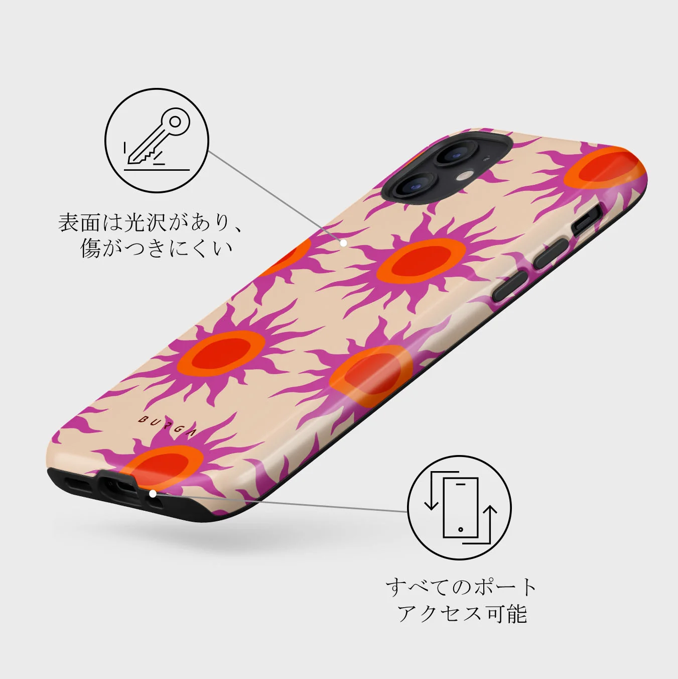 Sunset Glow - iPhone 12 Mini ケース