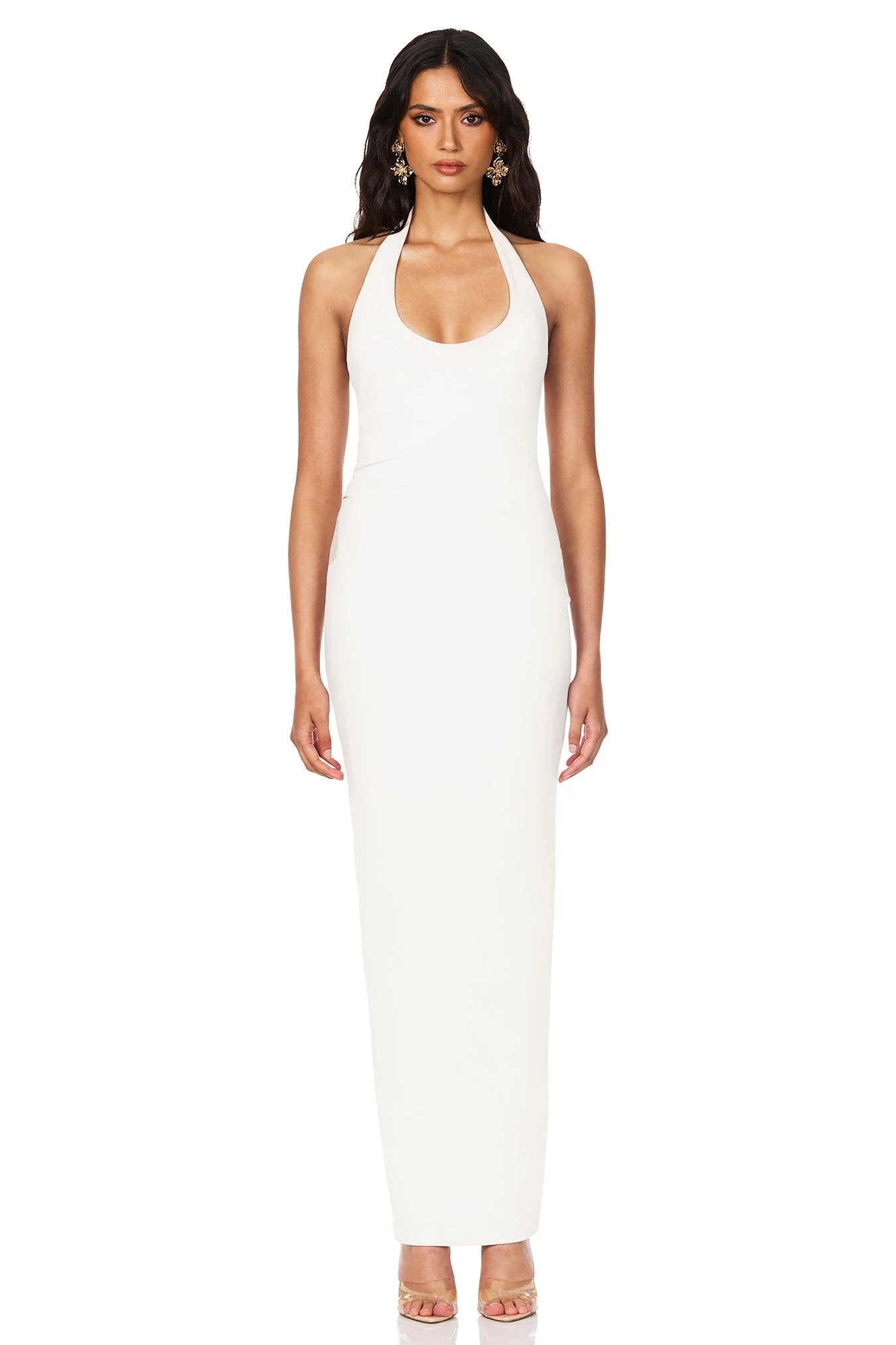 Natalia Halter Maxi Dress