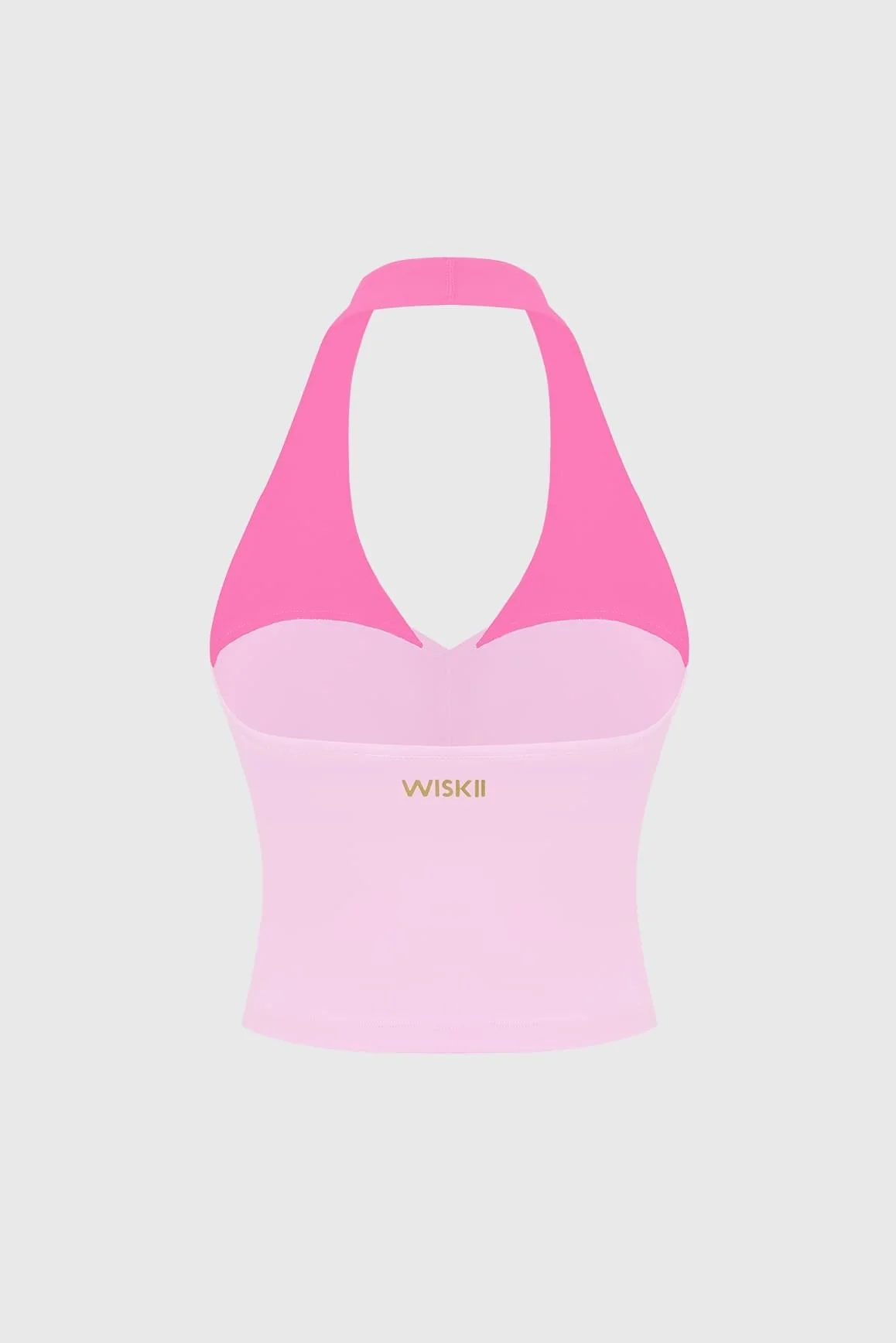 Riviera Contrast Halter Tank