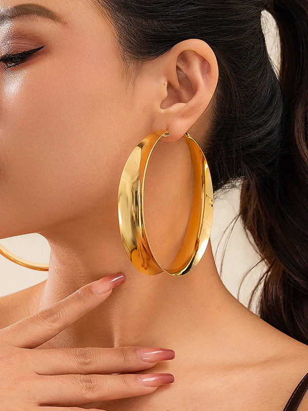 Geometric Drop Earrings