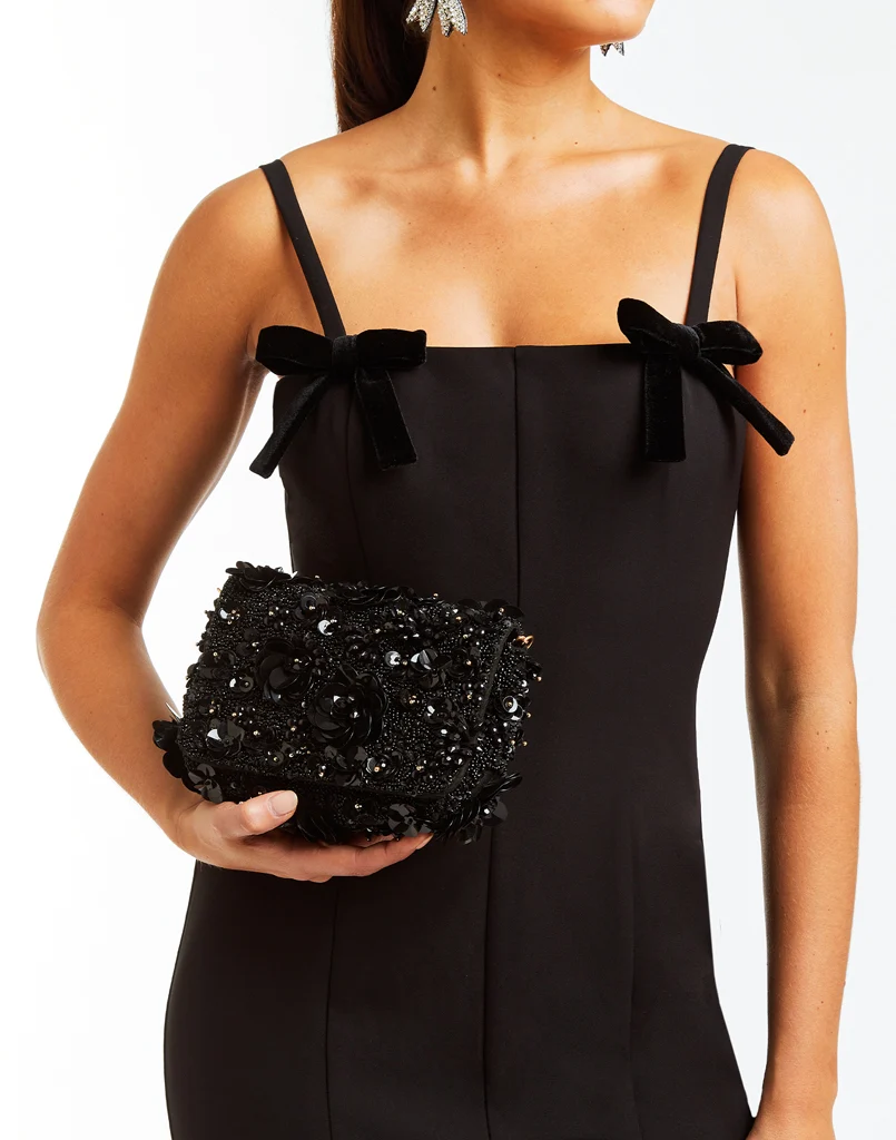 Torres Beaded Clutch Bag
