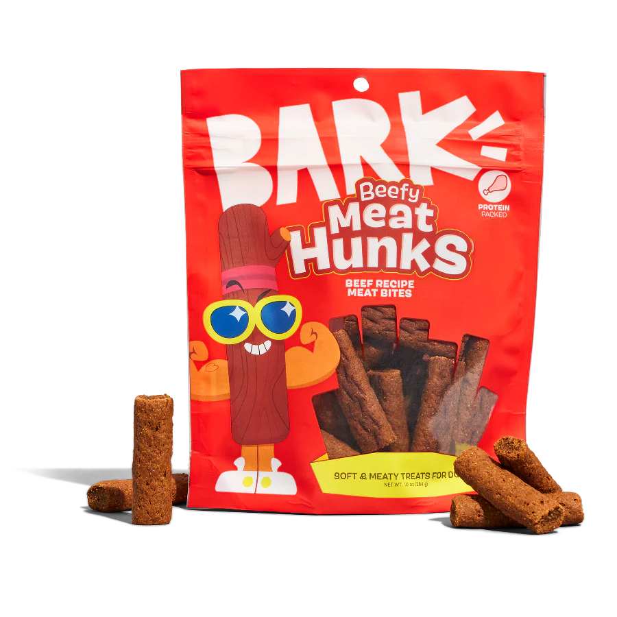 Beefy Meat Hunks™ Soft & Chewy Dog Treats, 10 Oz