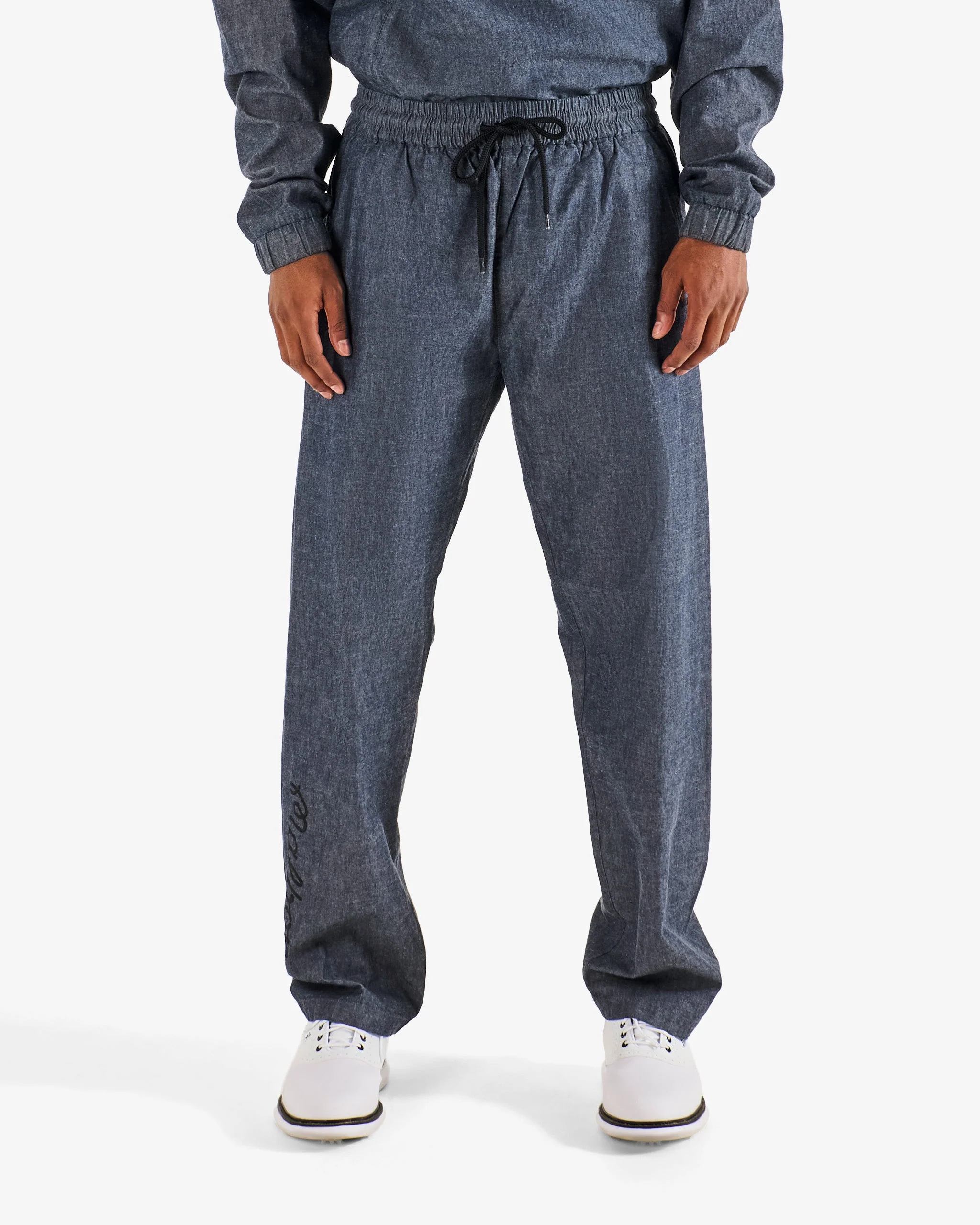 Gdc Denim Elastic Waist Pant
