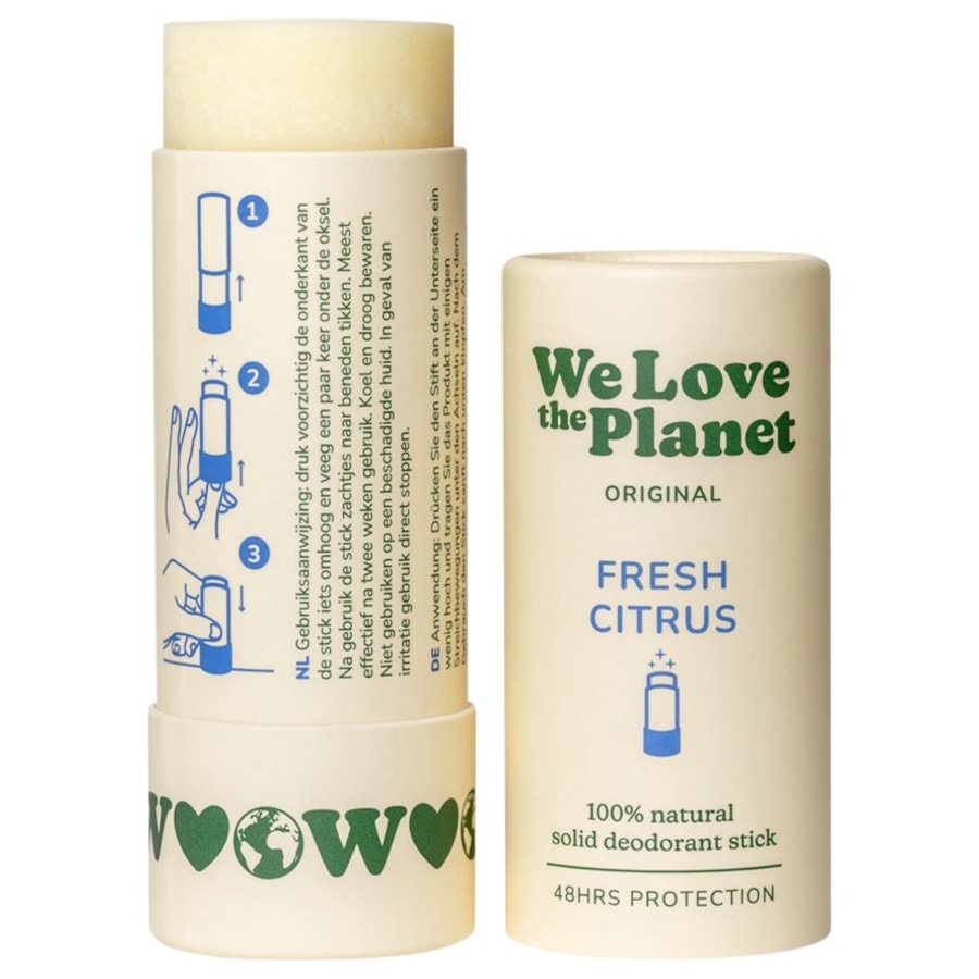 We Love The Planet Dezodoranty Naturalny dezodorant w sztyfcie - Fresh Citrus