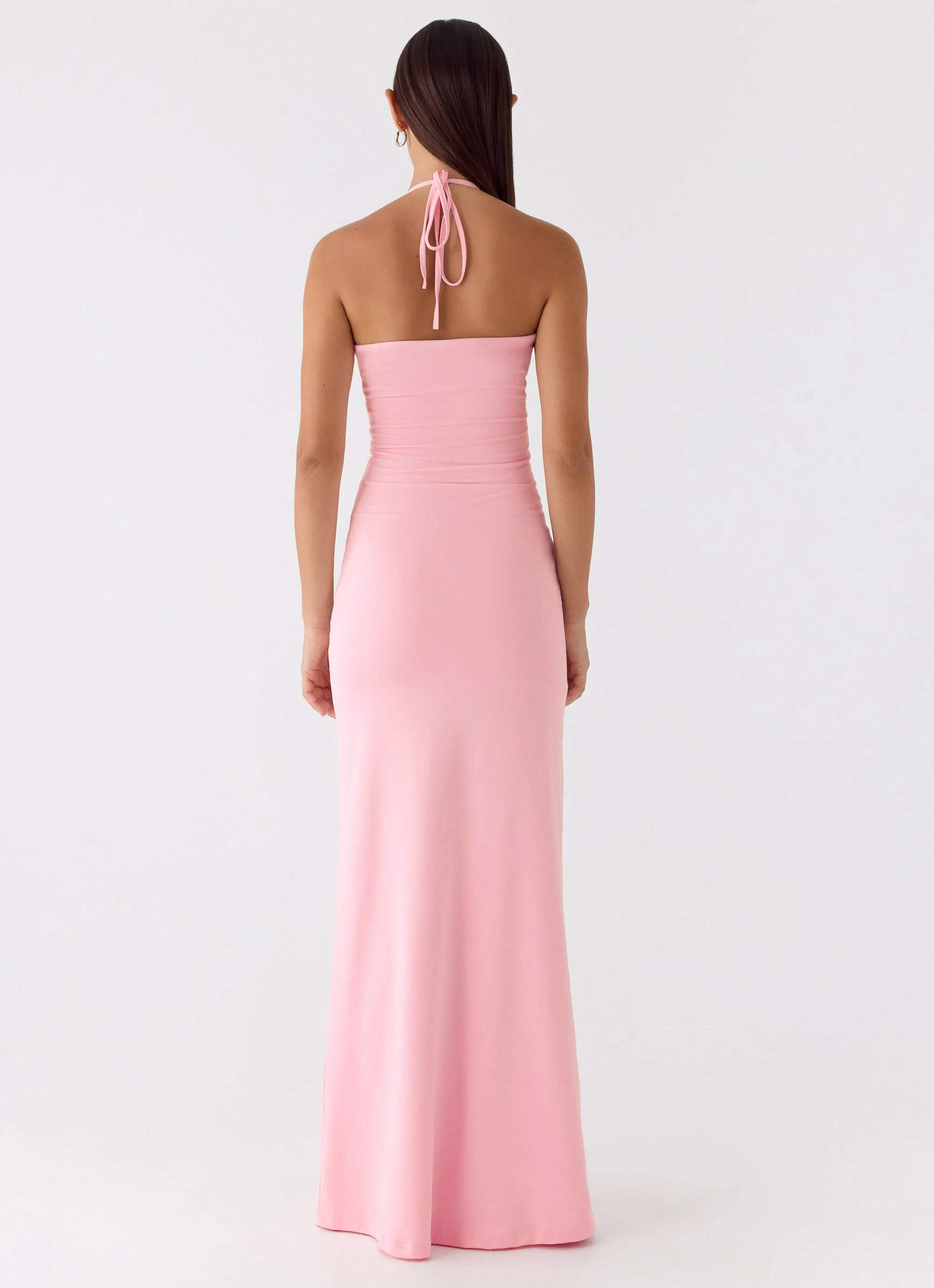 Xola Maxi Dress - Pink - luluinthesky