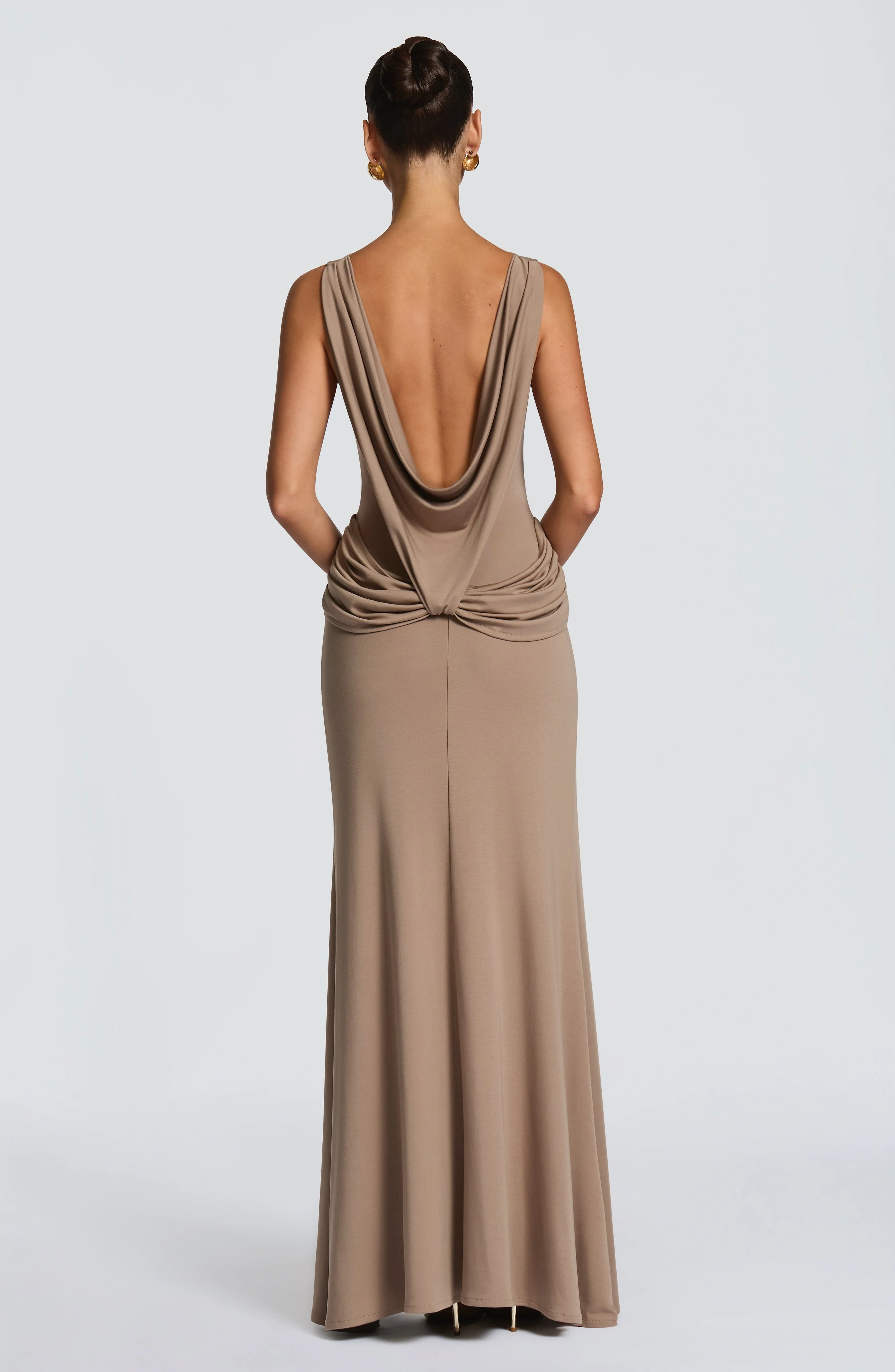 Bruna Maxi Dress - Stone
