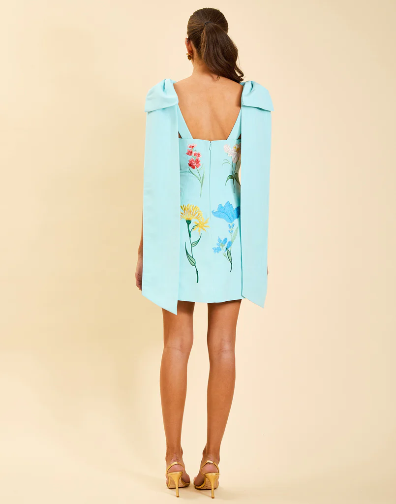 Samar Convertible™ Bow Mini Dress