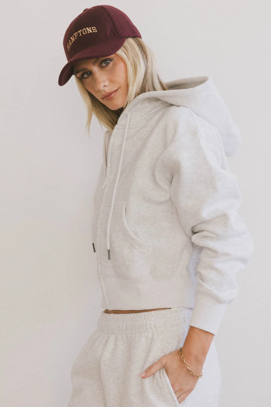 Ezra Zip Up in Grey - FINAL SALE