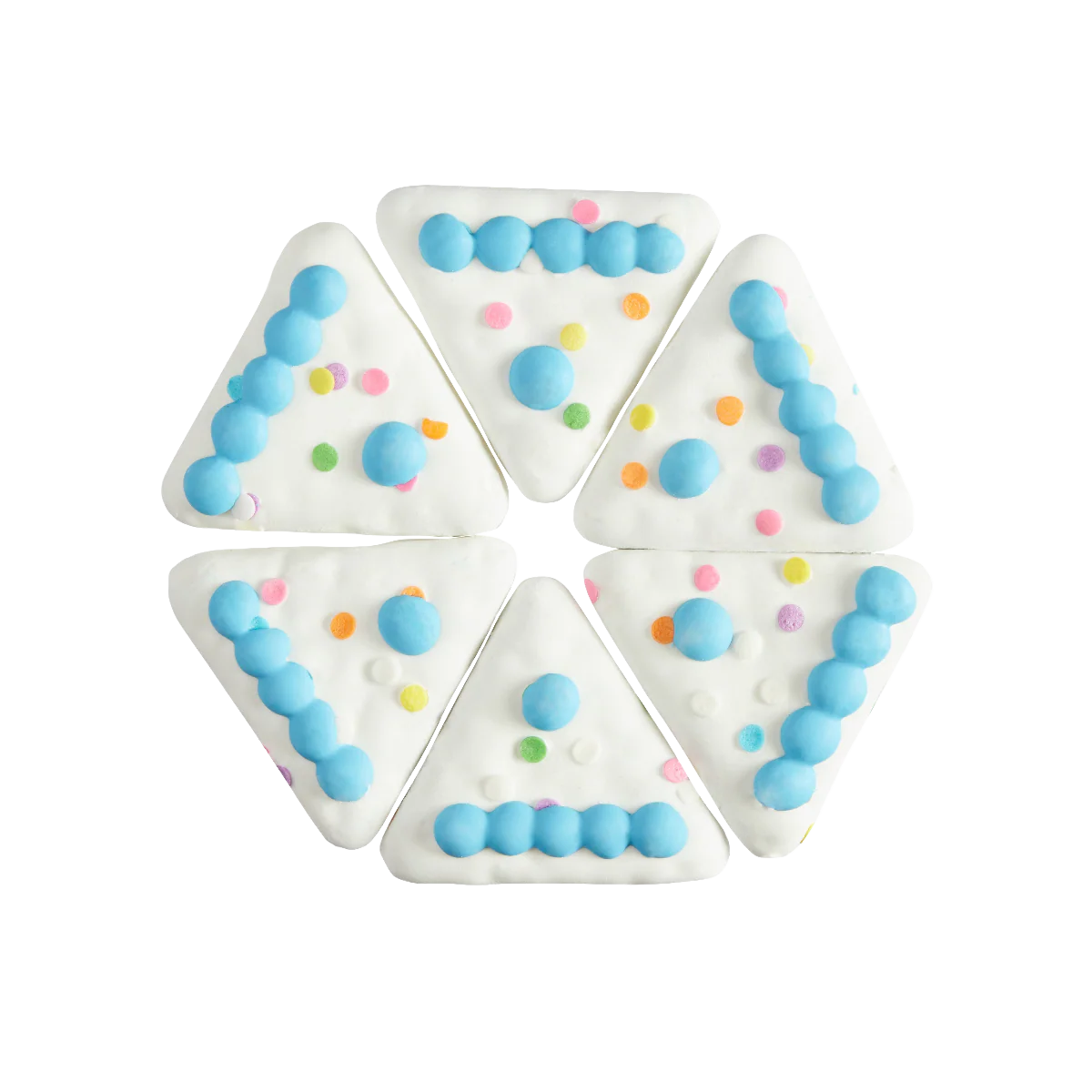Barkday Cake Vegetarian Hard & Crunchy 6-Piece Dog Cookie