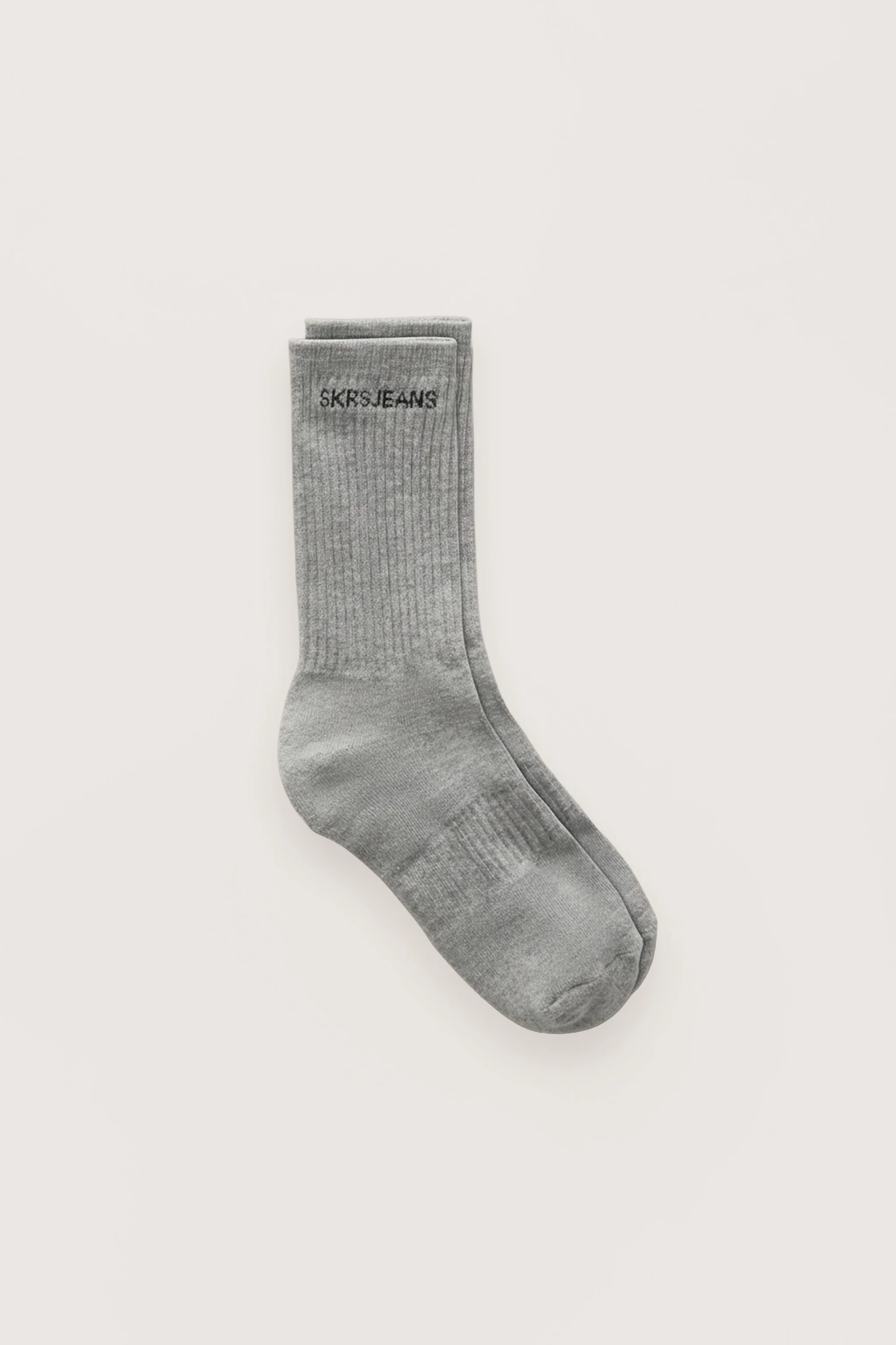SKRS Classic Crew Socks in Grey