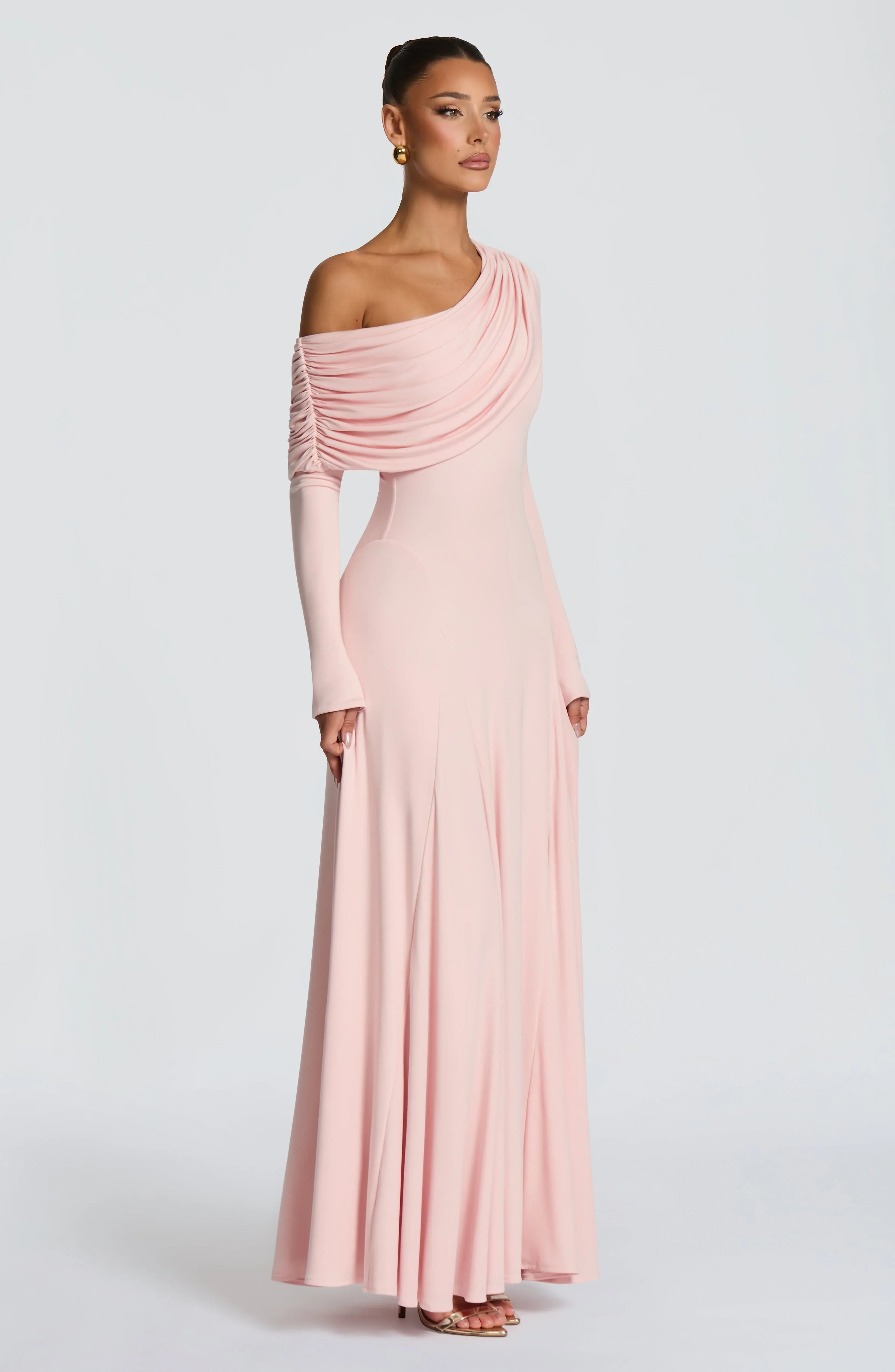 Rafaela Maxi Dress - Soft Blush