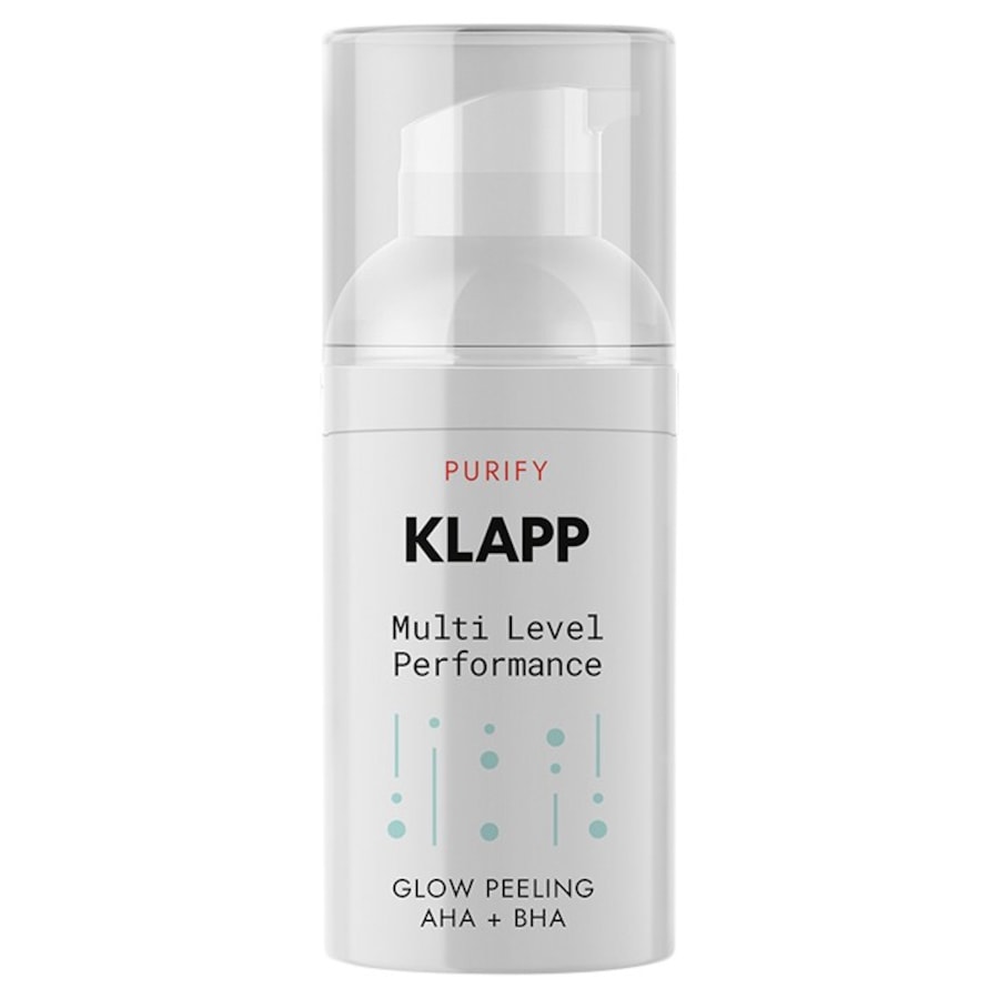 KLAPP Wydajność na wielu poziomach Glow Peeling AHA + BHA