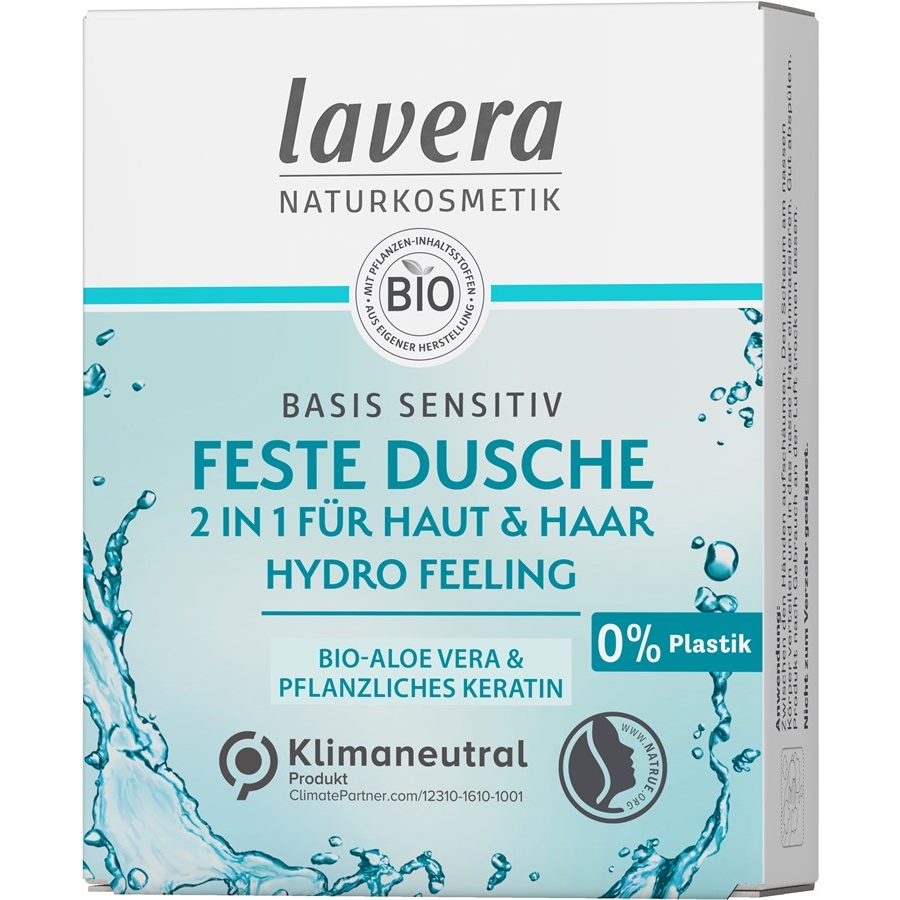 Lavera Pielęgnacja ciała Żel pod prysznic w kostce 2w1 Hydro Feeling
