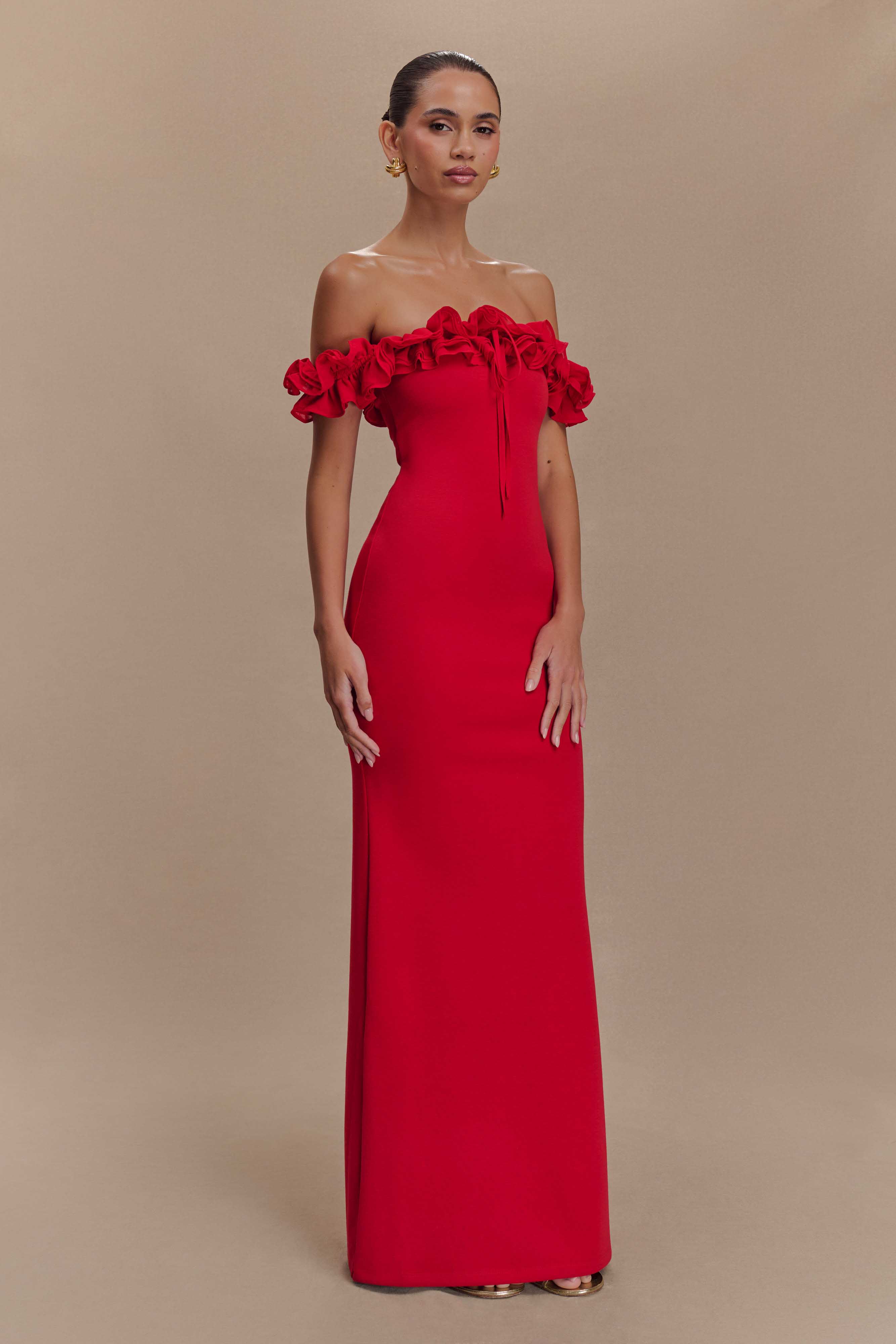 Nova-Ruffle-Off-Shoulder-Maxi-Dress-Ruby