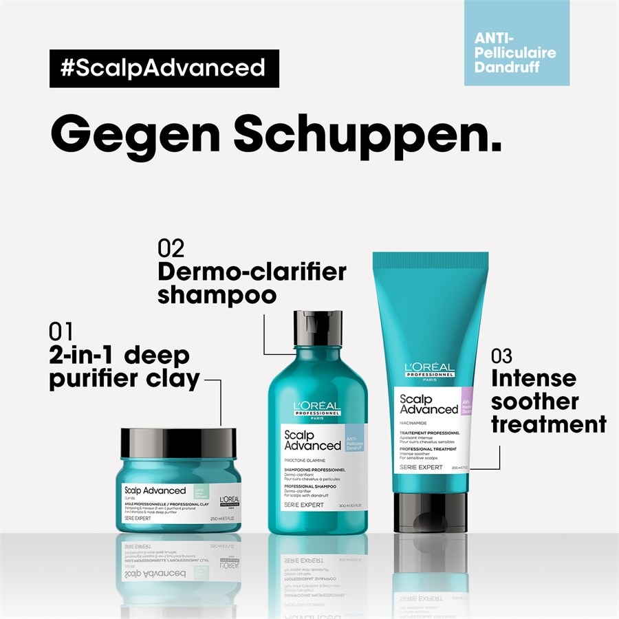 L’Oréal Professionnel Paris Serie Expert Kopfhaut Anti-Dandruff Dermo-clarifier Shampoo