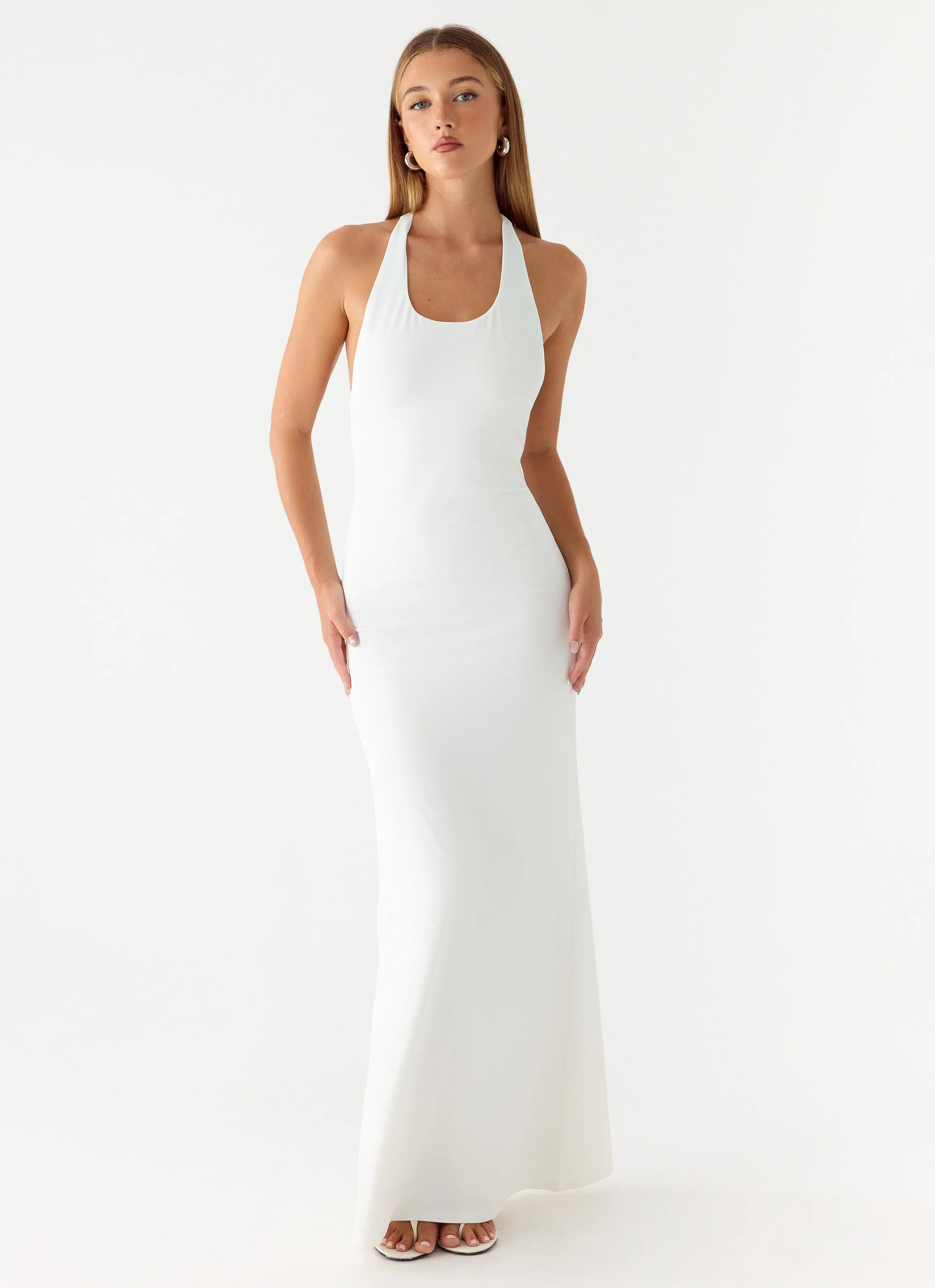New Girl Maxi Dress - White - luluinthesky