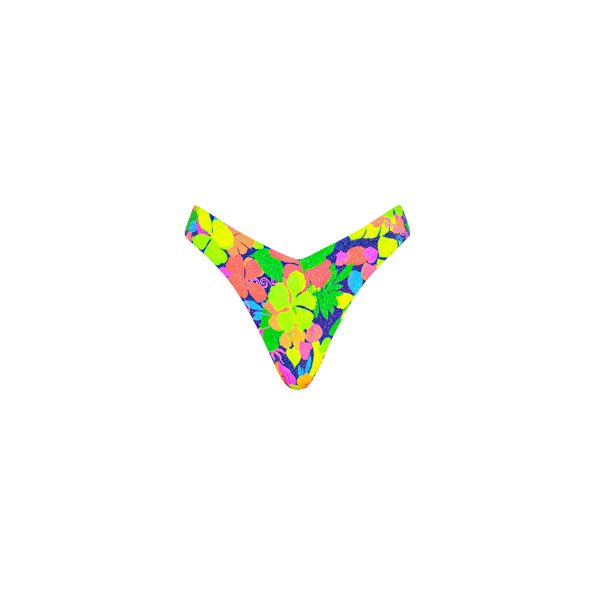 Y Cheeky Bikini Bottom - Neon Sunset
