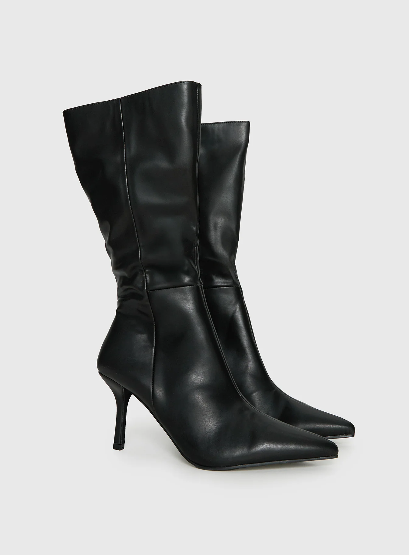 Elodiee Knee High Boots Black