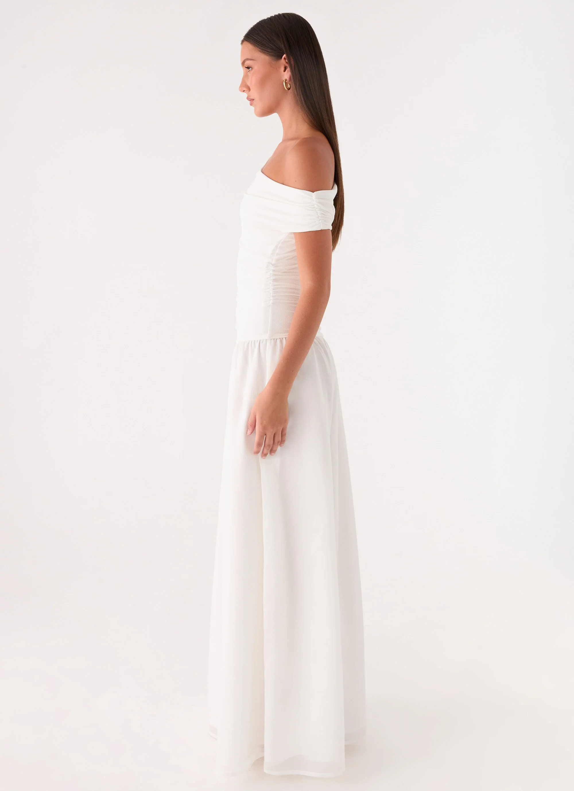 Liorae Maxi Dress - White
